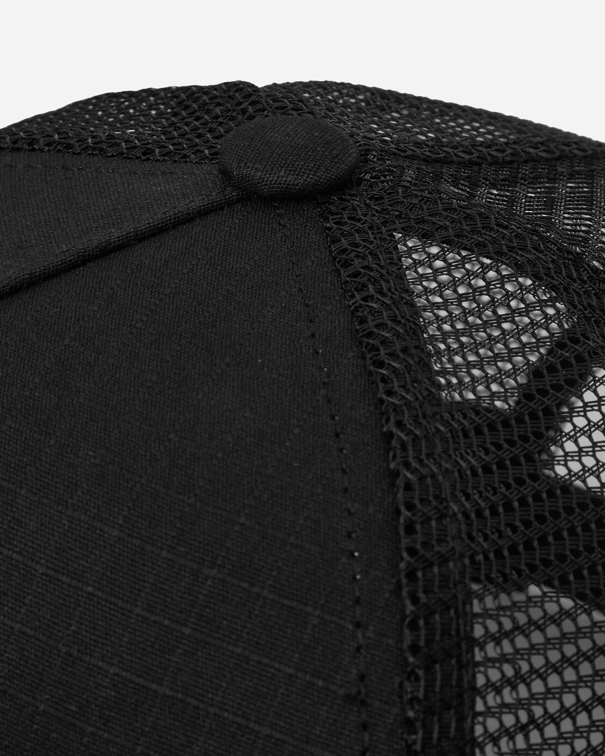 Three Sprial Trucker Hat Black - Image 7