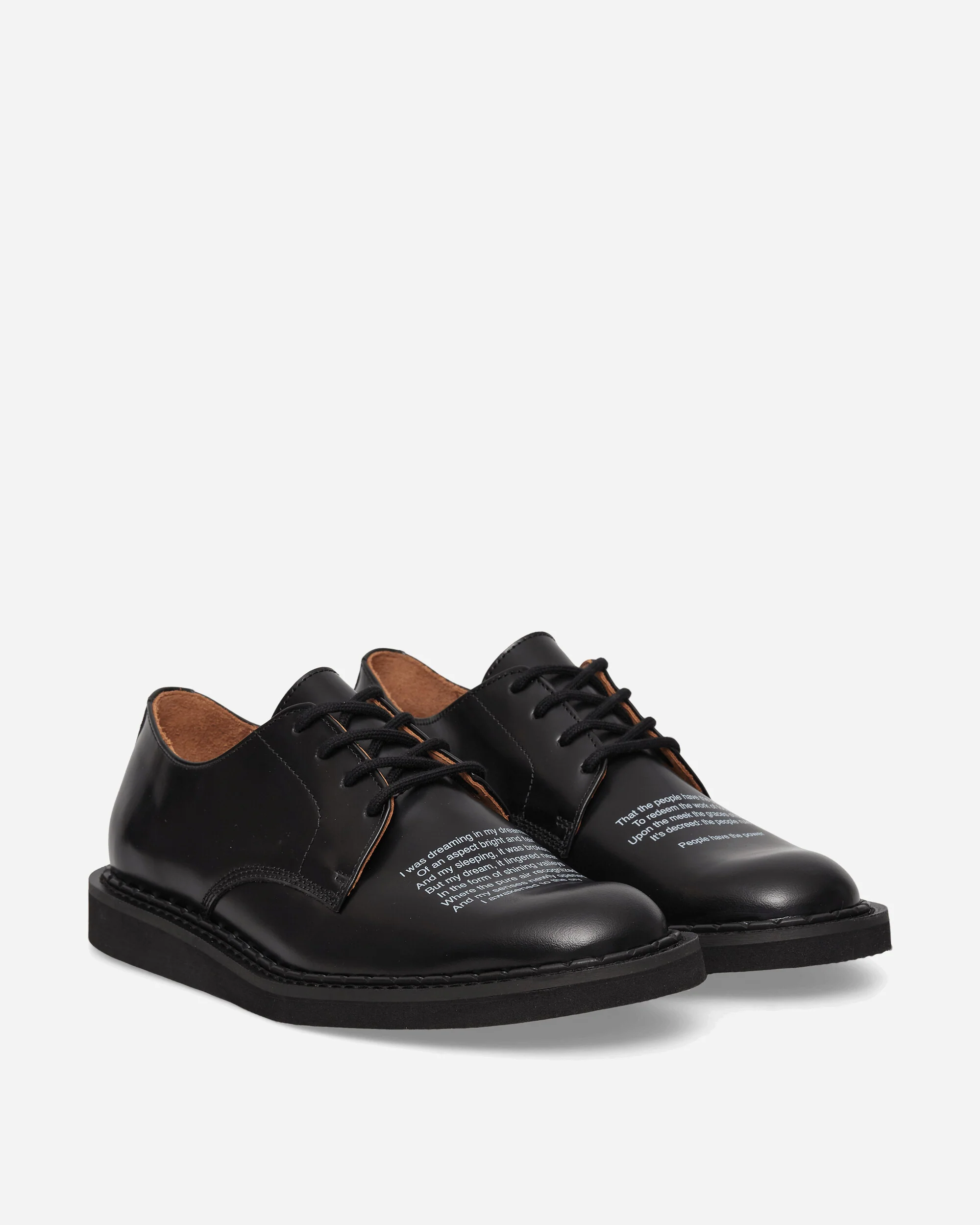 UNDERCOVER People Have the Power Derby Shoes Black - Image 2