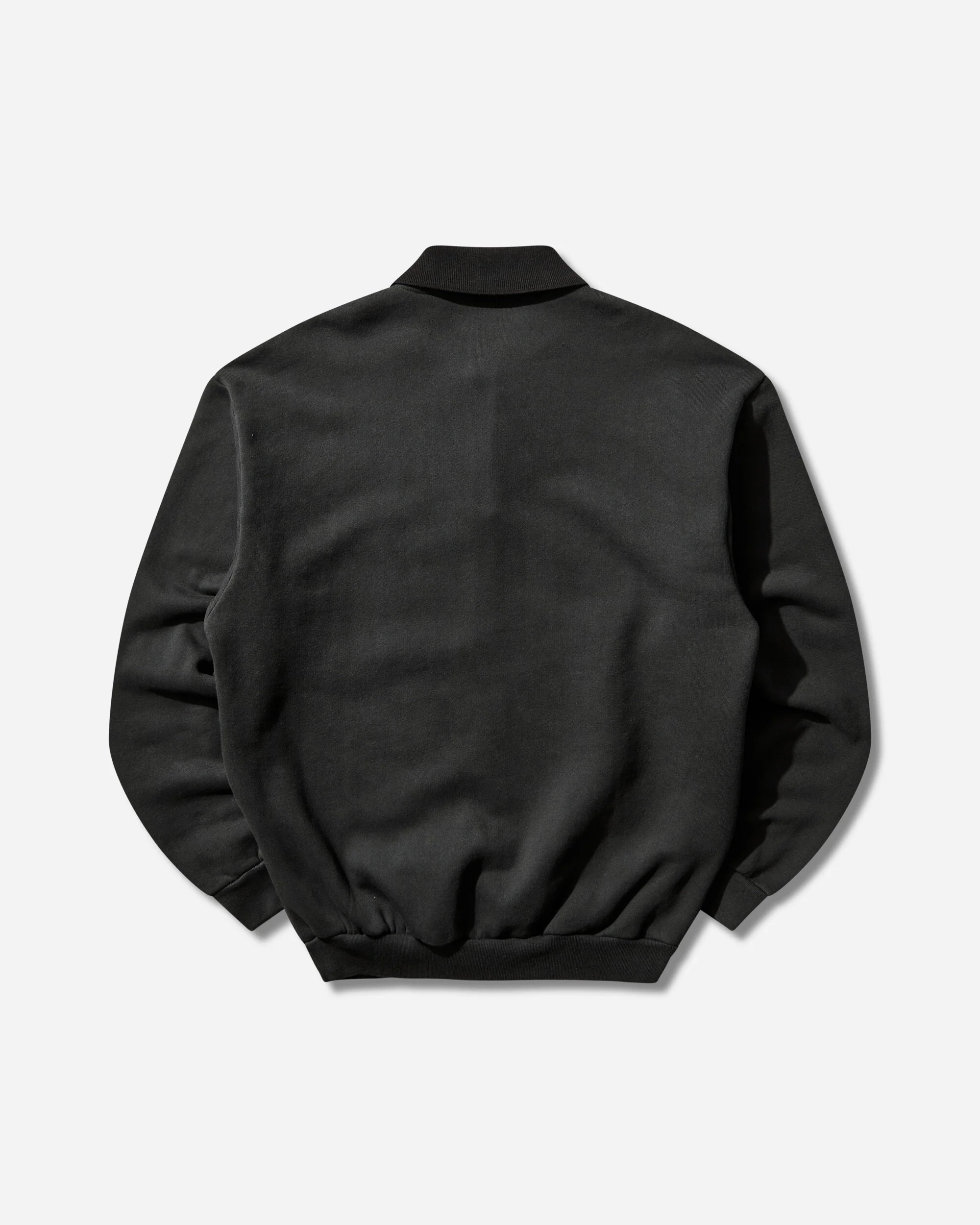 Men's 30001 Replicated Polo Sweatshirt Phantom Black - Image 2