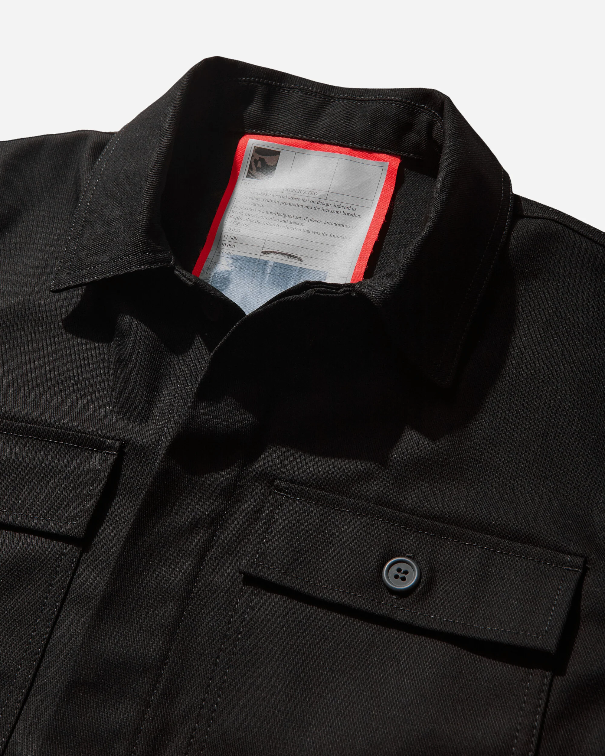 Men's 40000 Replicated Short Jacket Black - Image 3