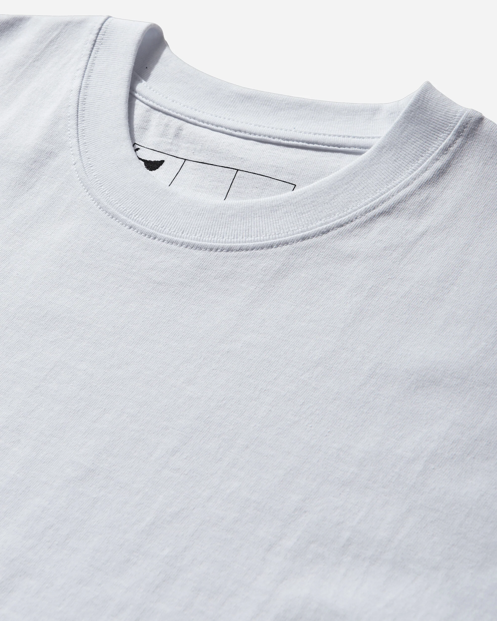 Men's 50000 Replicated T-Shirt White - Image 3
