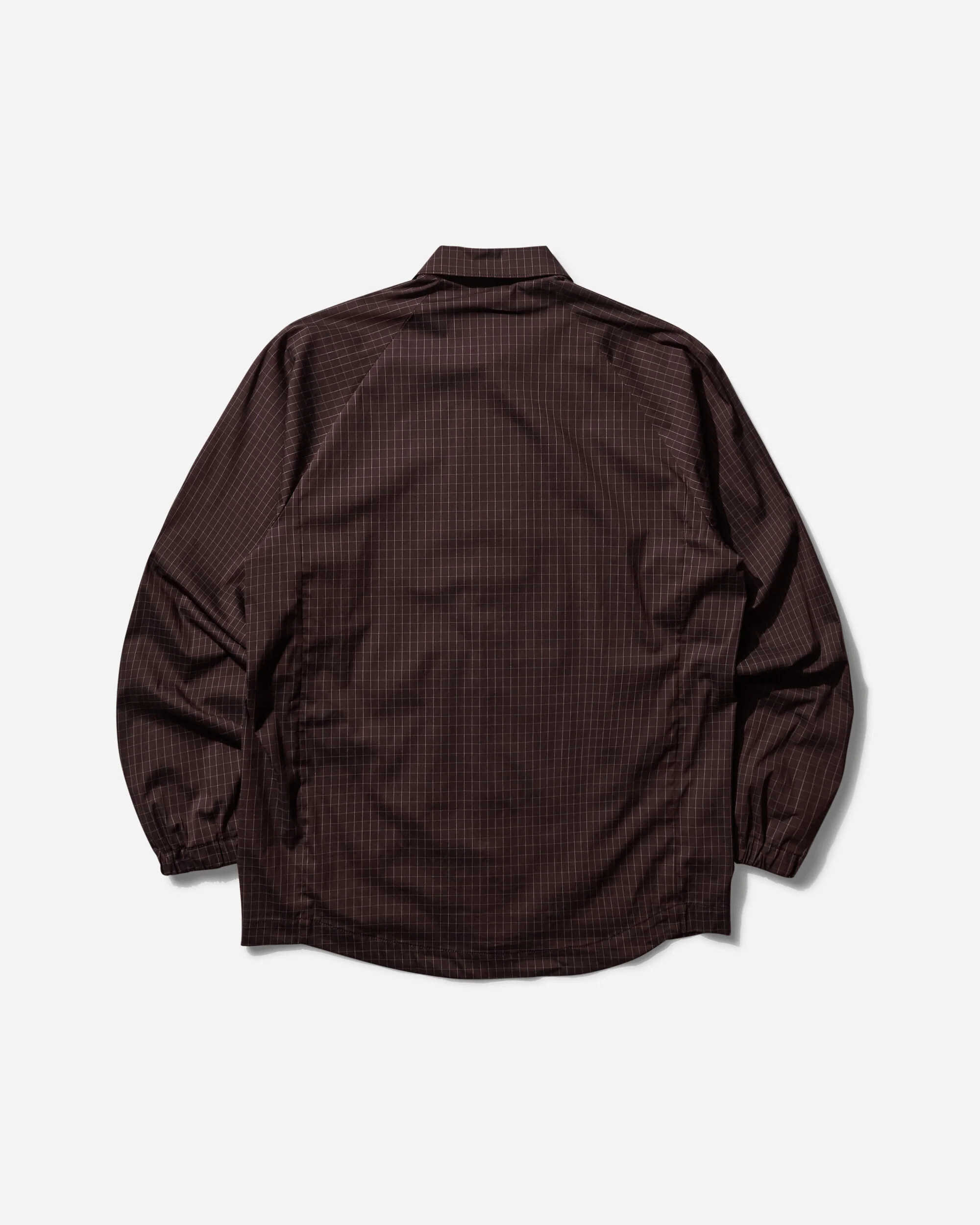 Men's Bilitis Check Shirt Chocolate Brown - Image 2