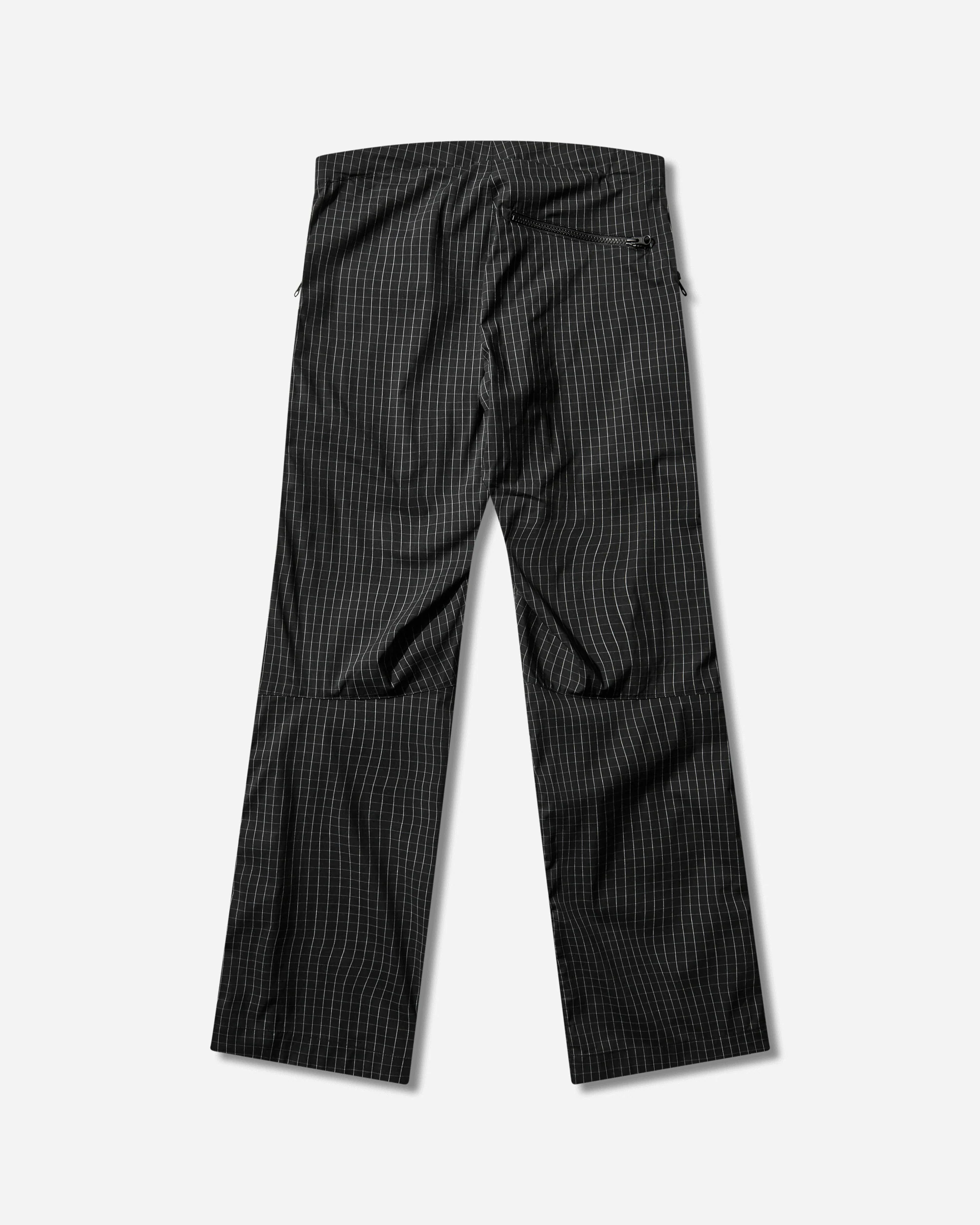 Men's Check Arc Pants Dark Navy - Image 2