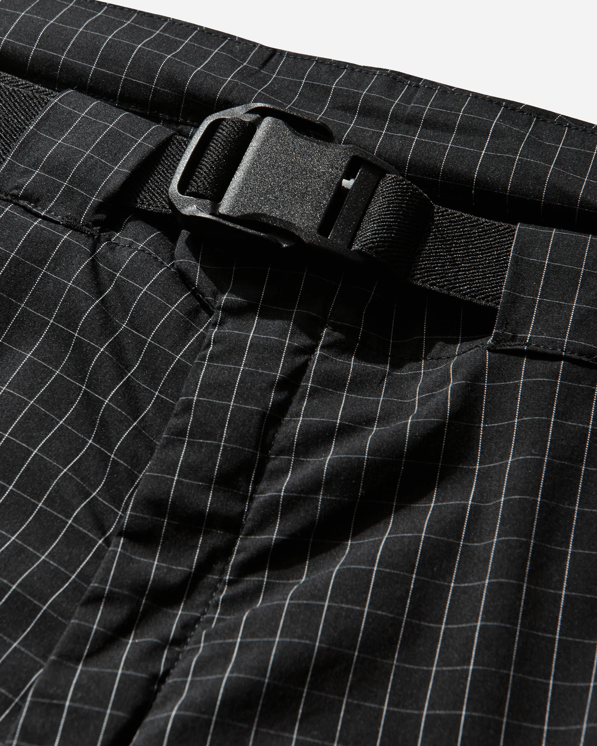 Men's Check Arc Pants Dark Navy - Image 3
