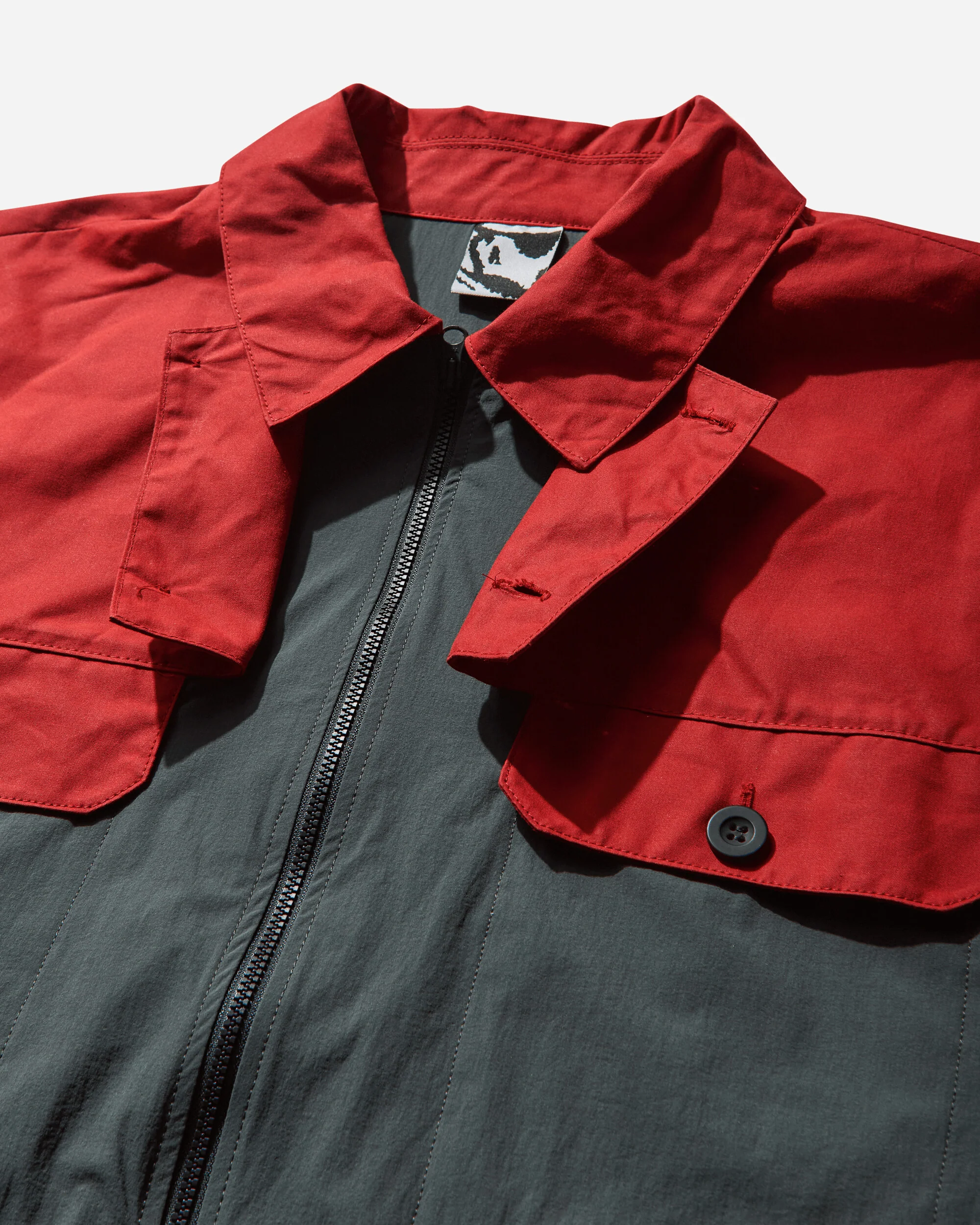 Men's Field Overshirt Scarlet Red - Image 3