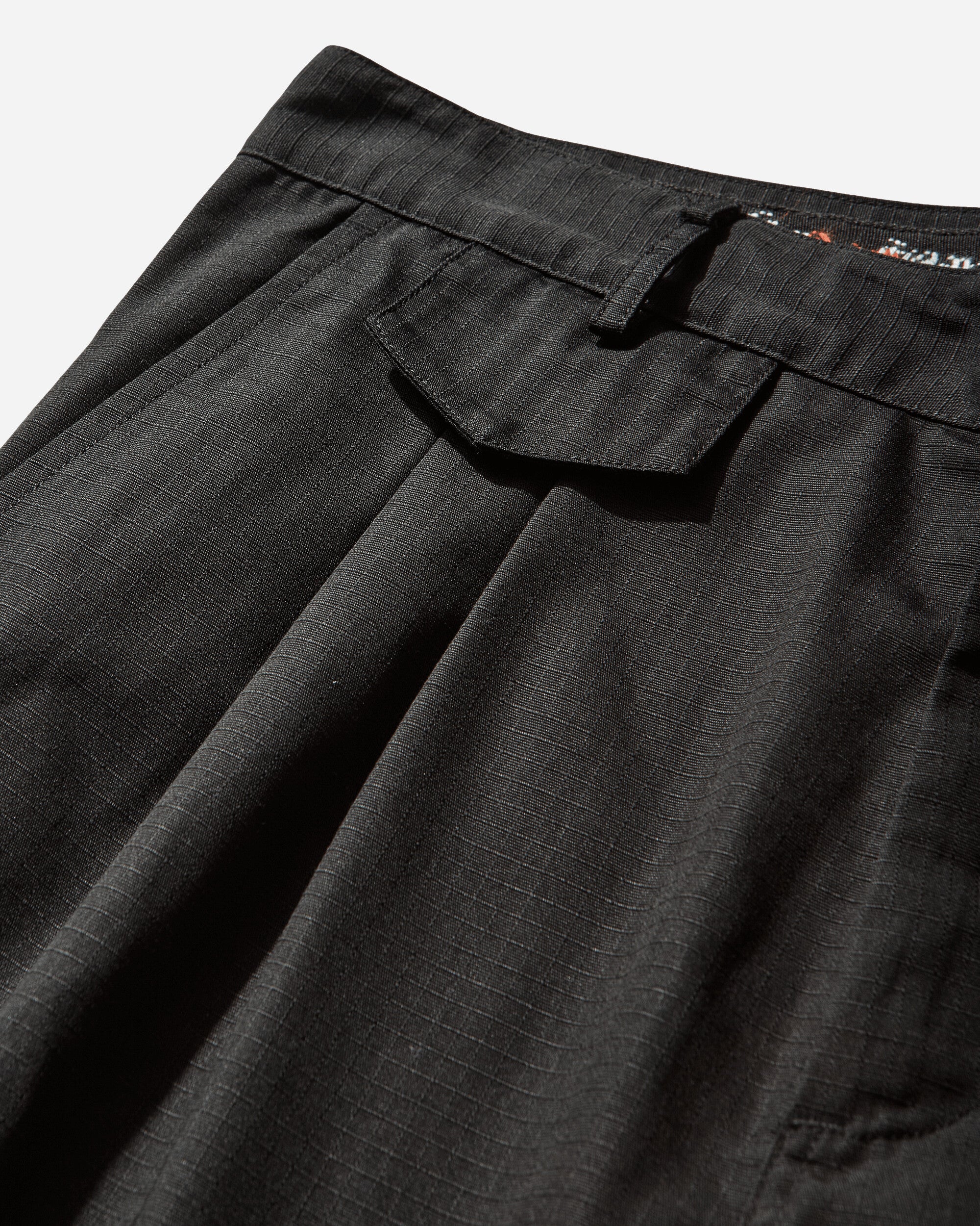 Men's Piping Ripstop Pants Black - Image 3