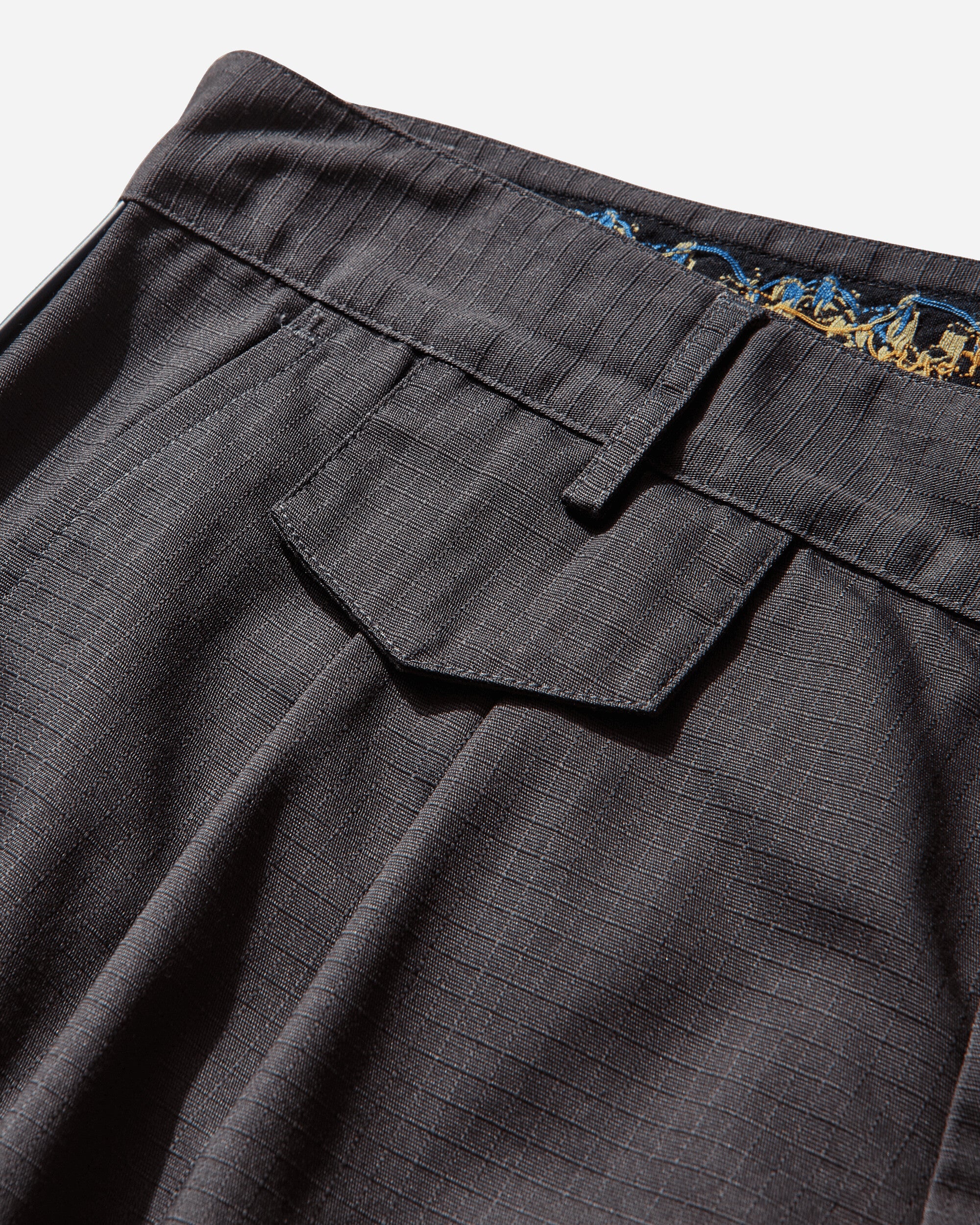 Men's Piping Ripstop Pants Stone Grey - Image 3