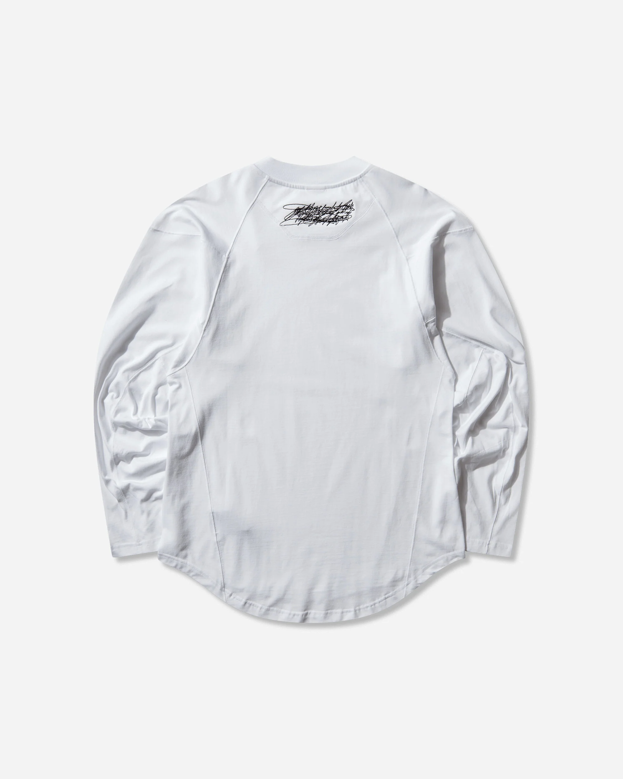 Men's Pump Longsleeve T-Shirt White - Image 2