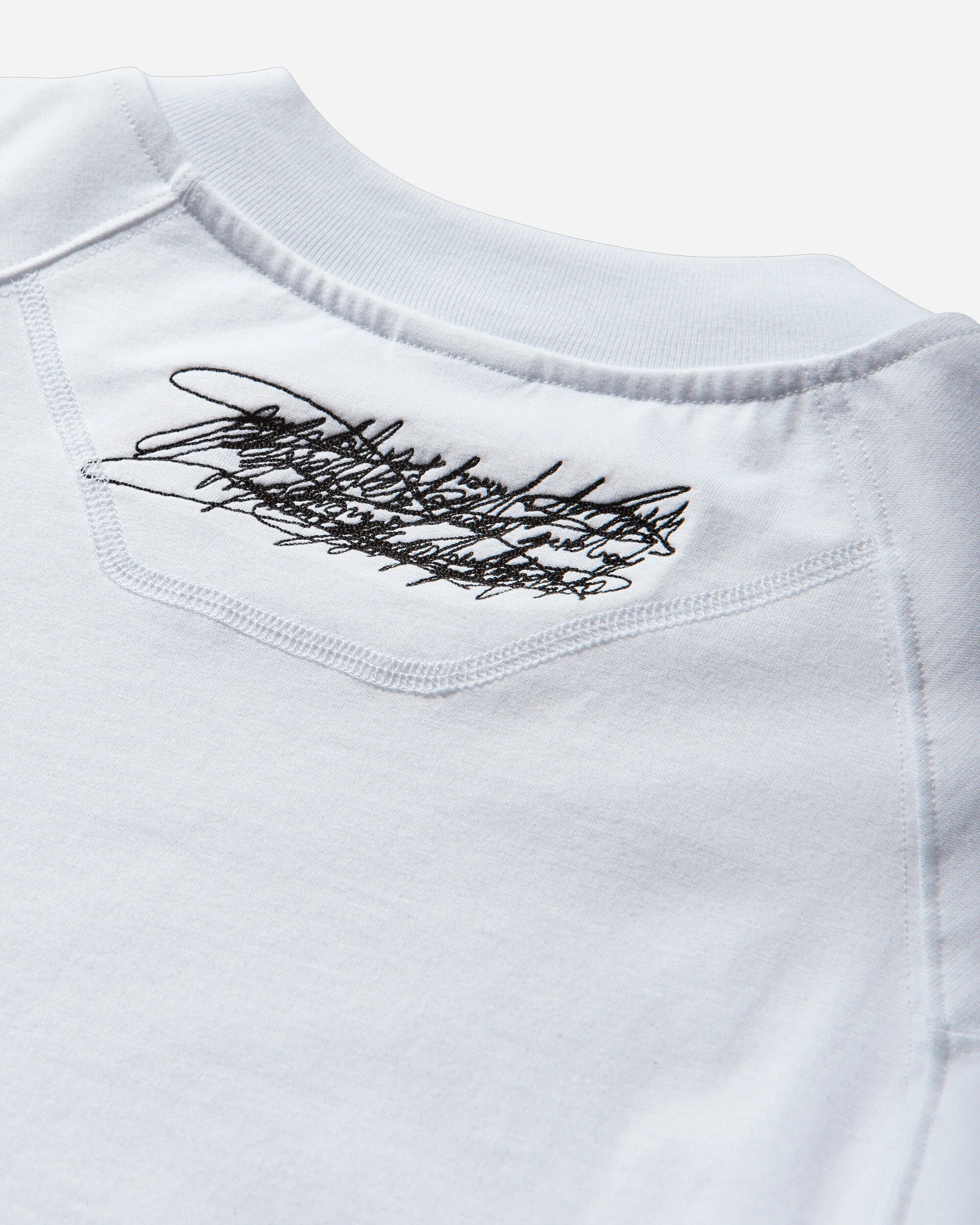 Men's Pump Longsleeve T-Shirt White - Image 3