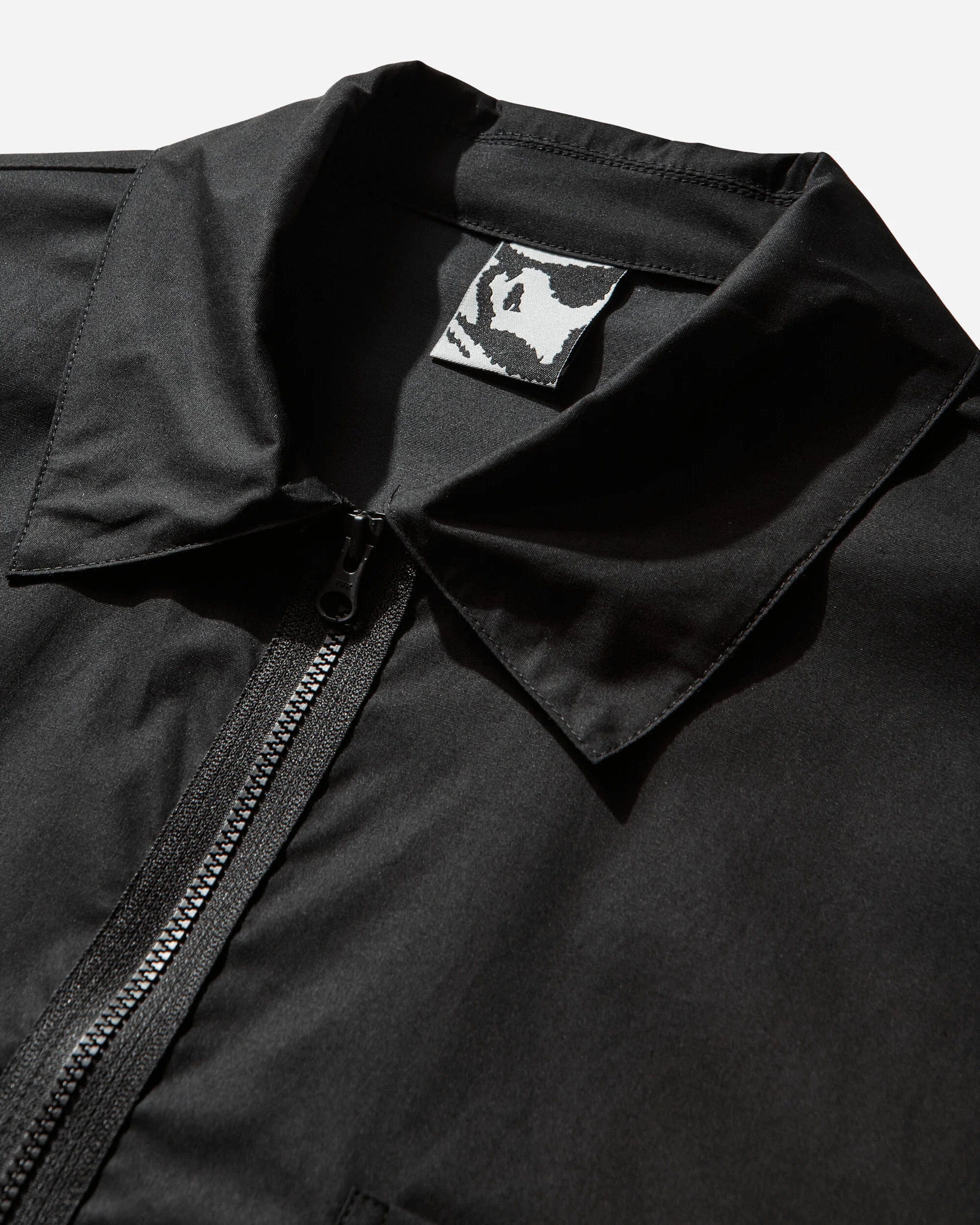 Men's Tirreno Half Zip Shirt Black - Image 3