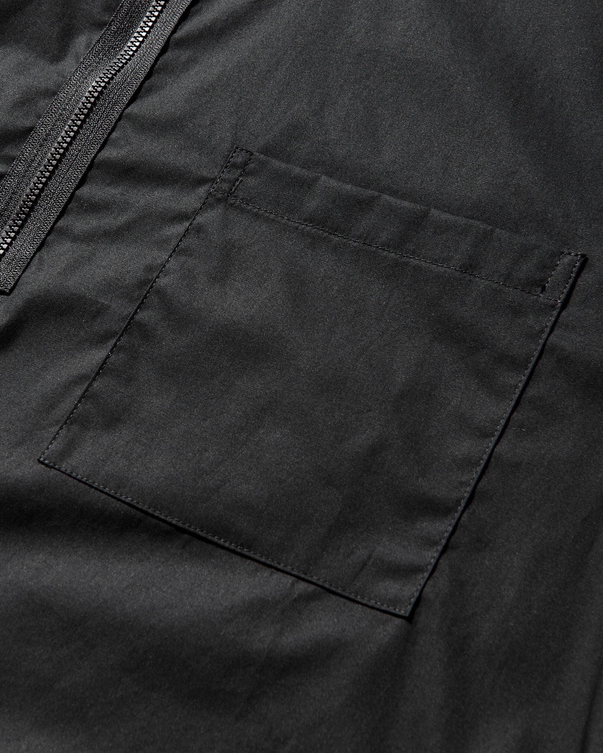 Men's Tirreno Half Zip Shirt Black - Image 4
