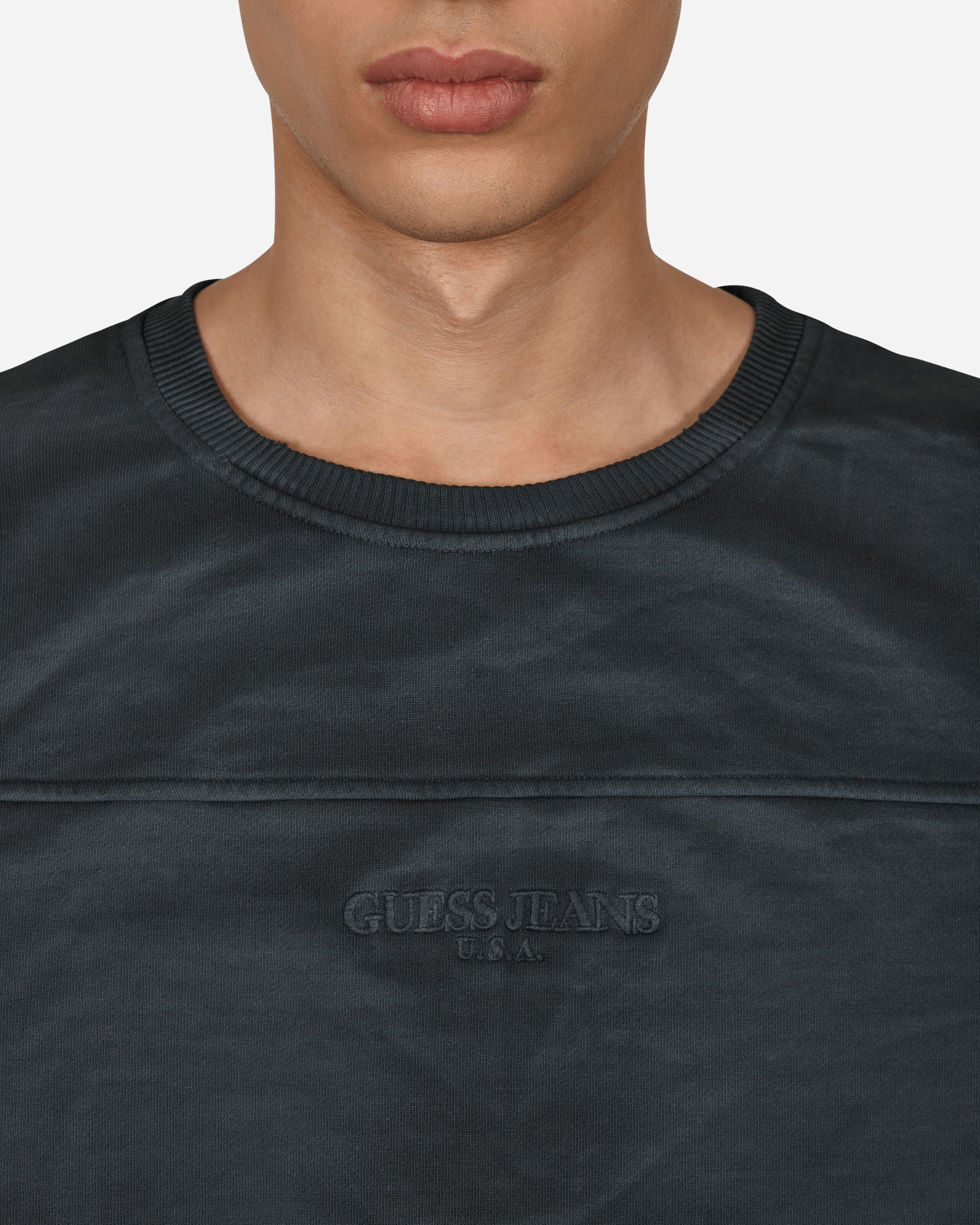 Classic Logo Crewneck Sweatshirt Black - Image 5