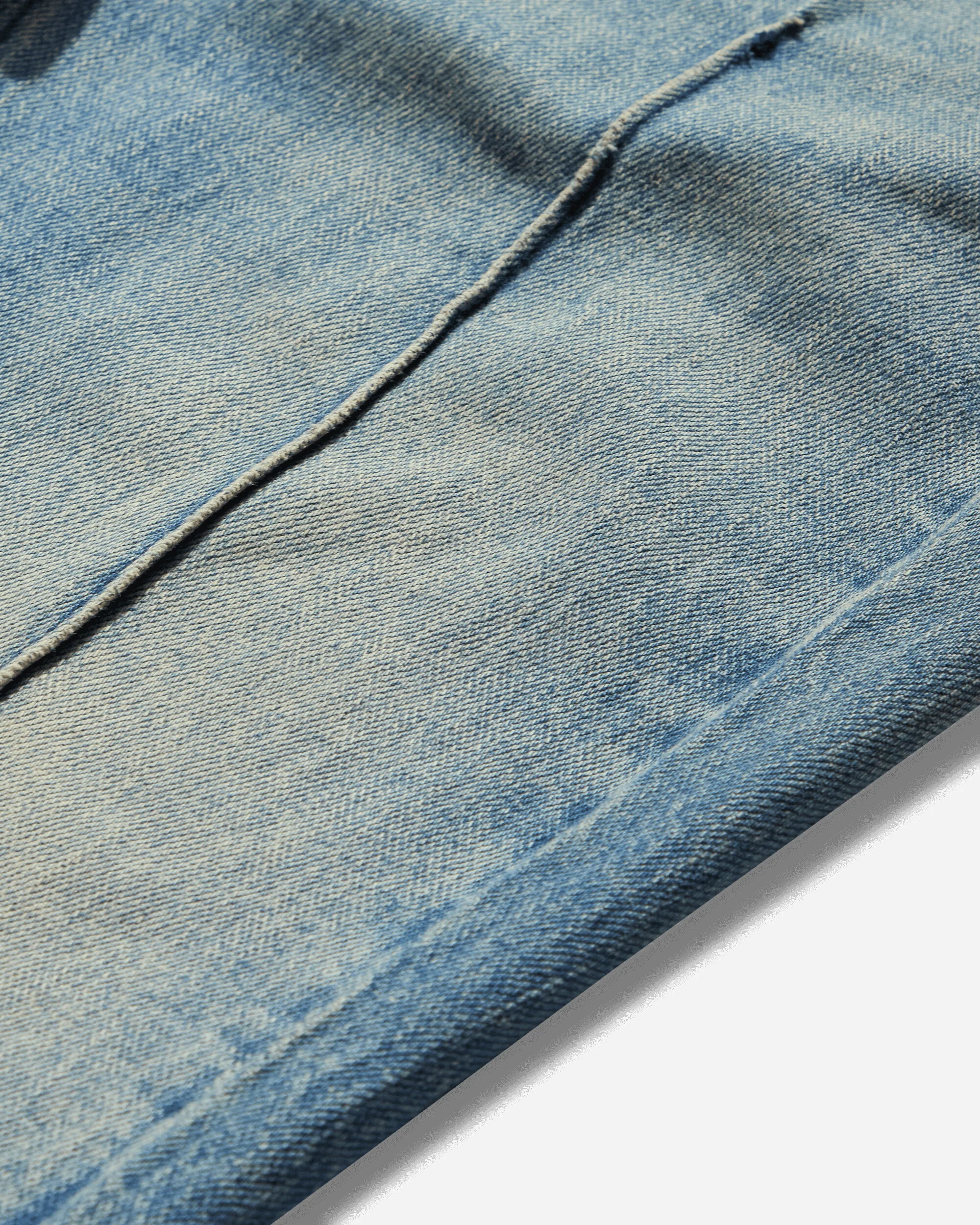 Women's Flare Denim Pants Used Indigo Wash - Image 4