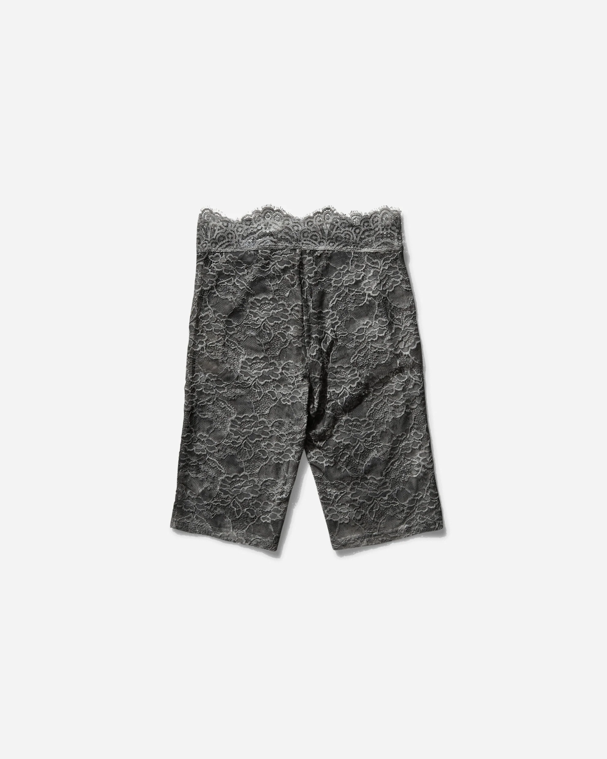 Women's Lace Biker Shorts Washed Out Black - Image 2