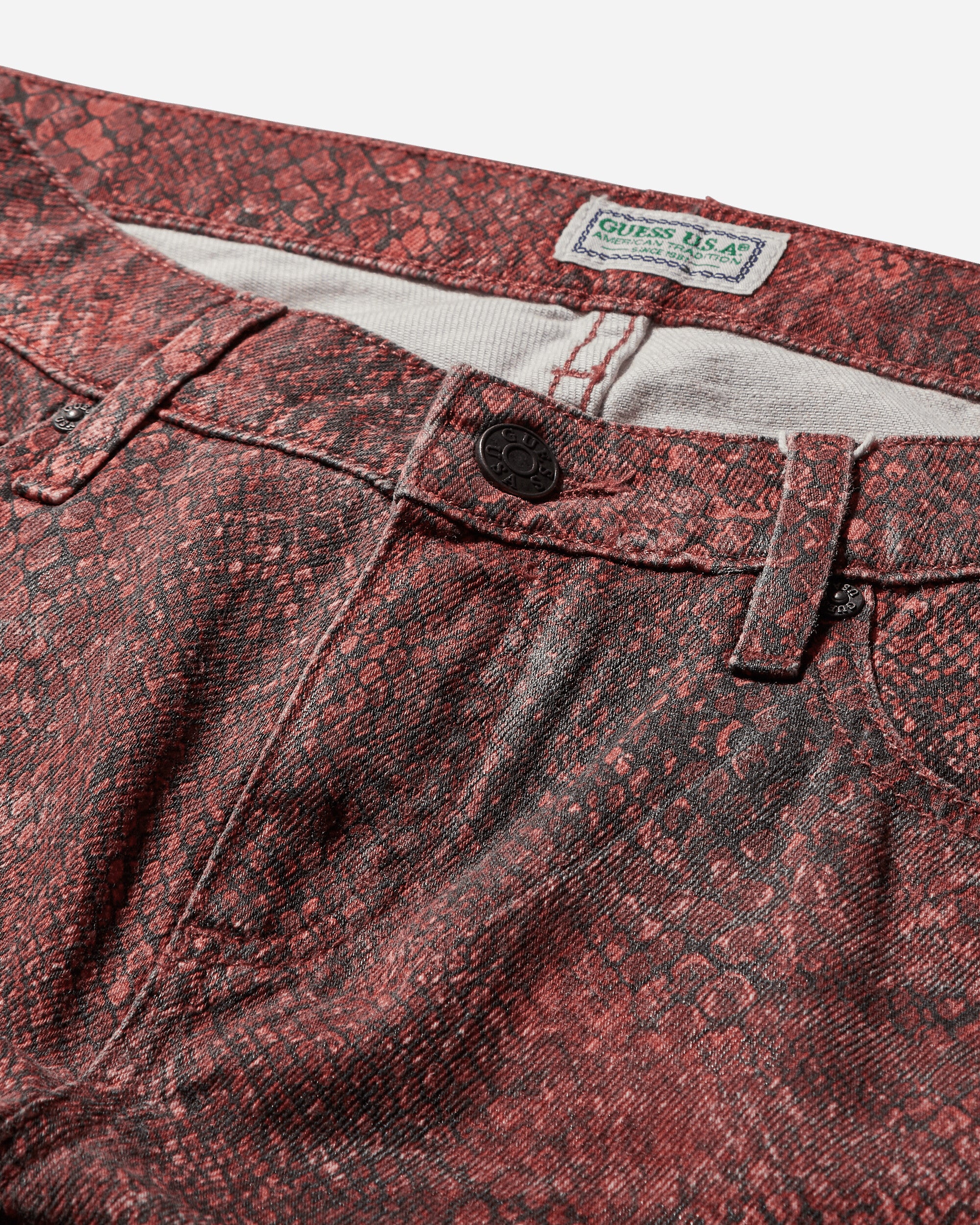 Women's Printed Straight Pants Petite - Image 3