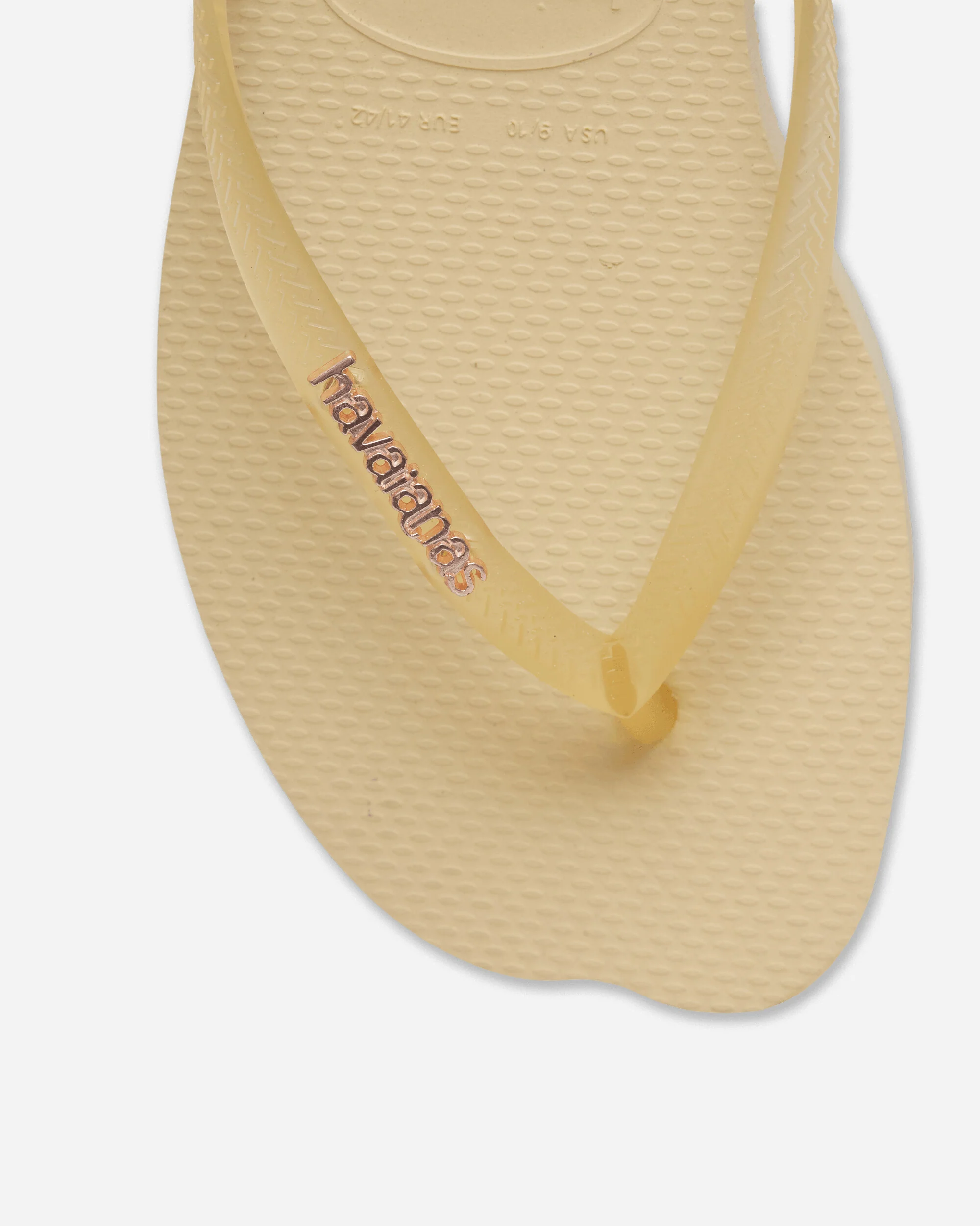 Women's Slim Split Flip Flops Buttercream - Image 6
