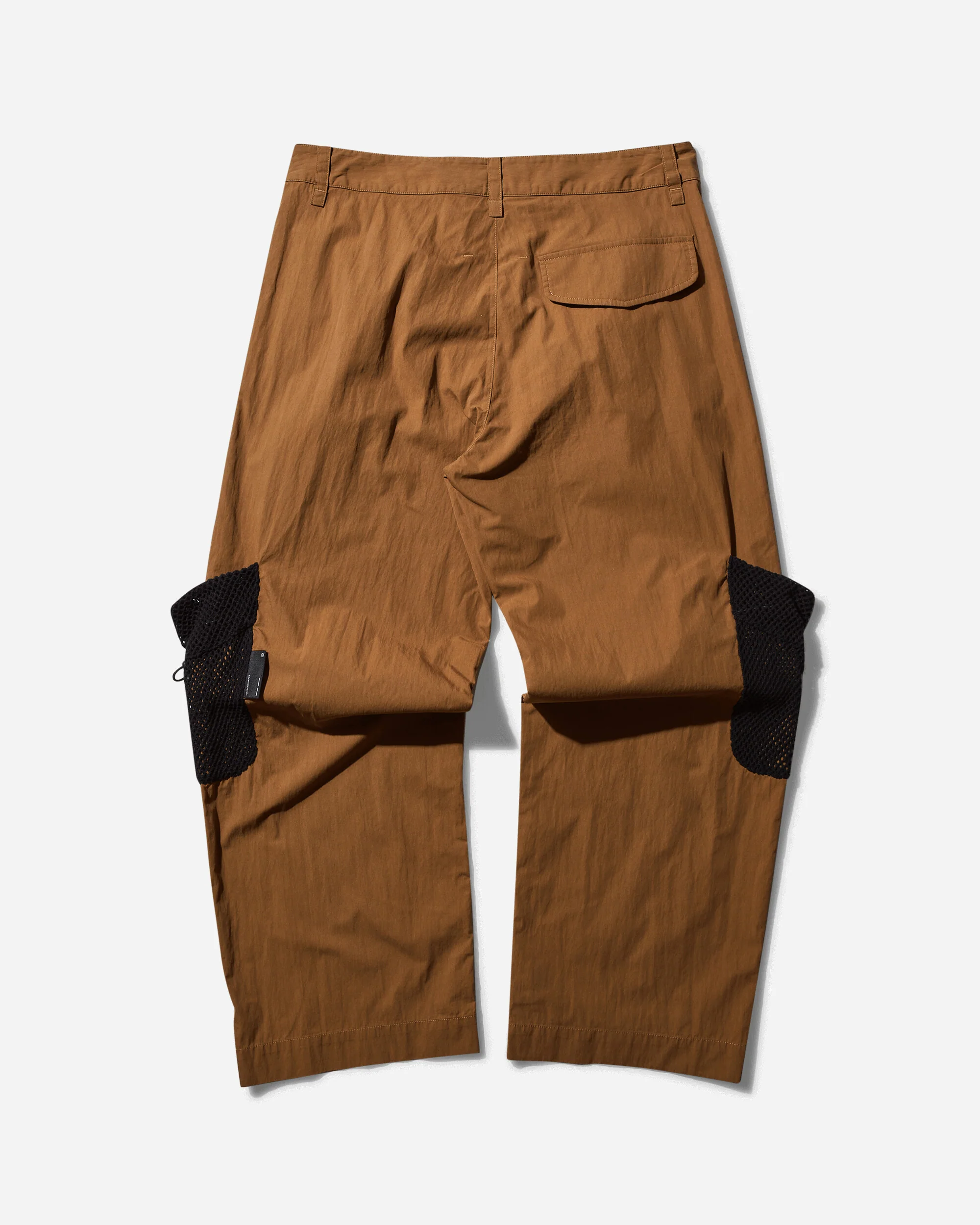 Men's Net Pocket Cargo Pants Caramel - Image 2