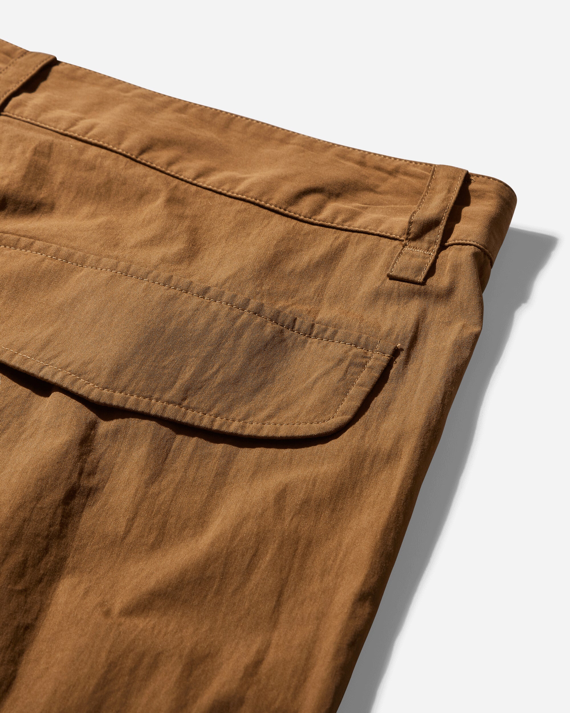 Men's Net Pocket Cargo Pants Caramel - Image 4