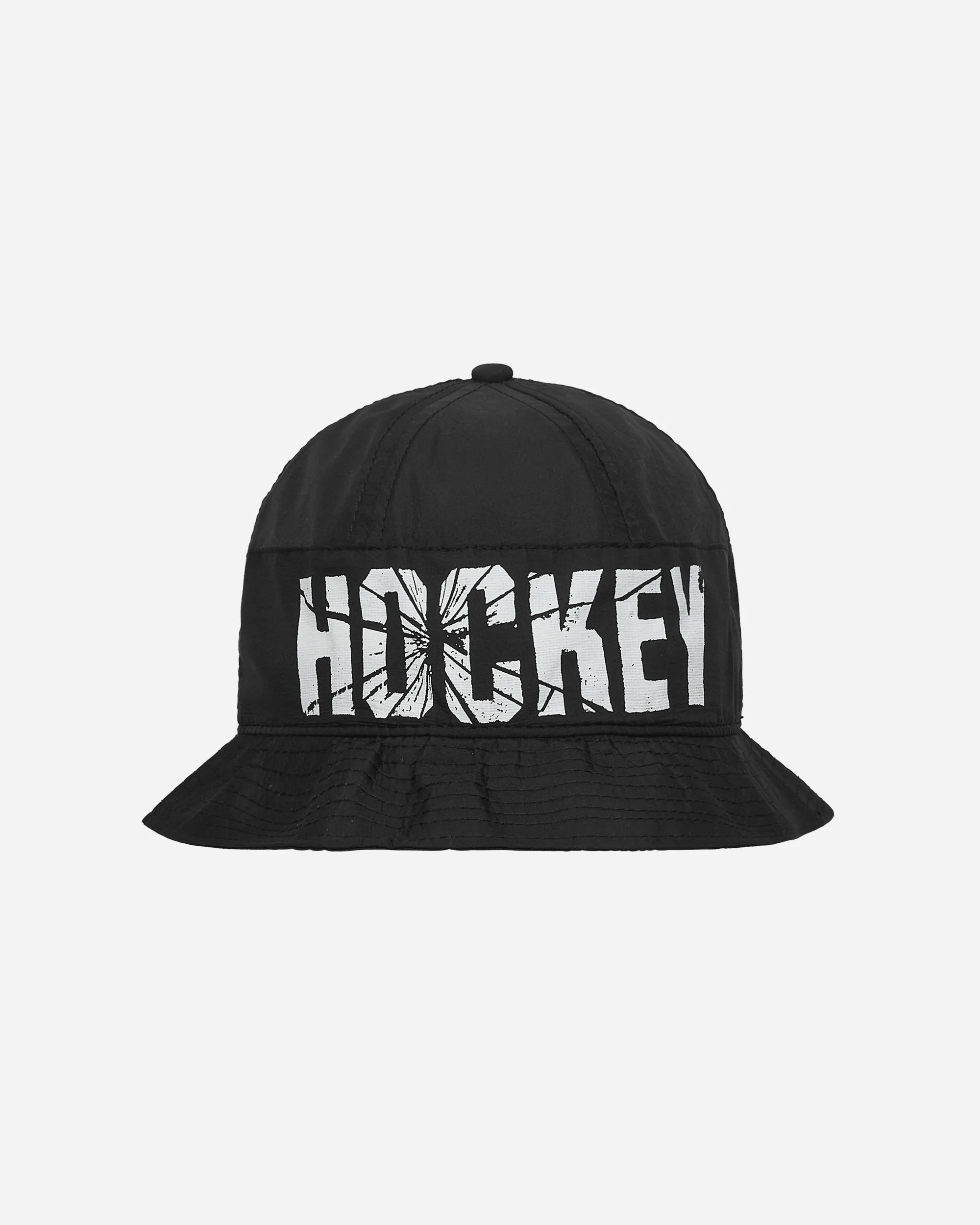 Crinkle Bell Bucket Hat Black - Image 2