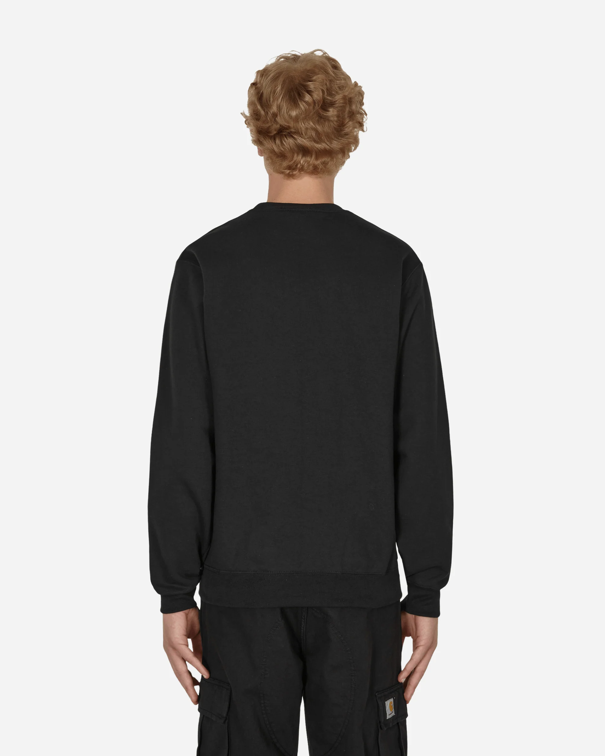 Scorched Earth Crewneck Sweatshirt Black - Image 3