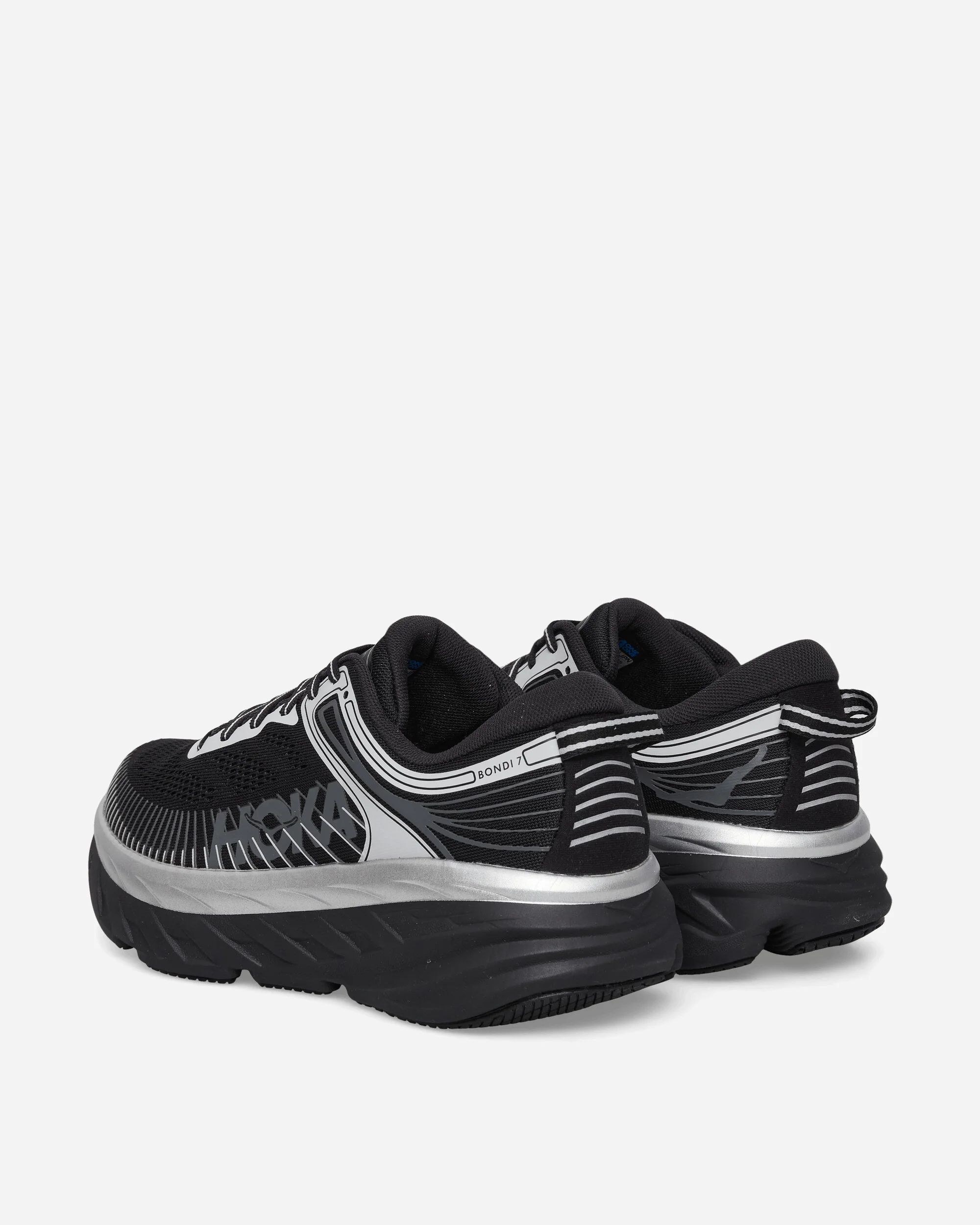 Men's Stealth / Tech Bondi 7 Sneakers Black / Stardust - Image 4