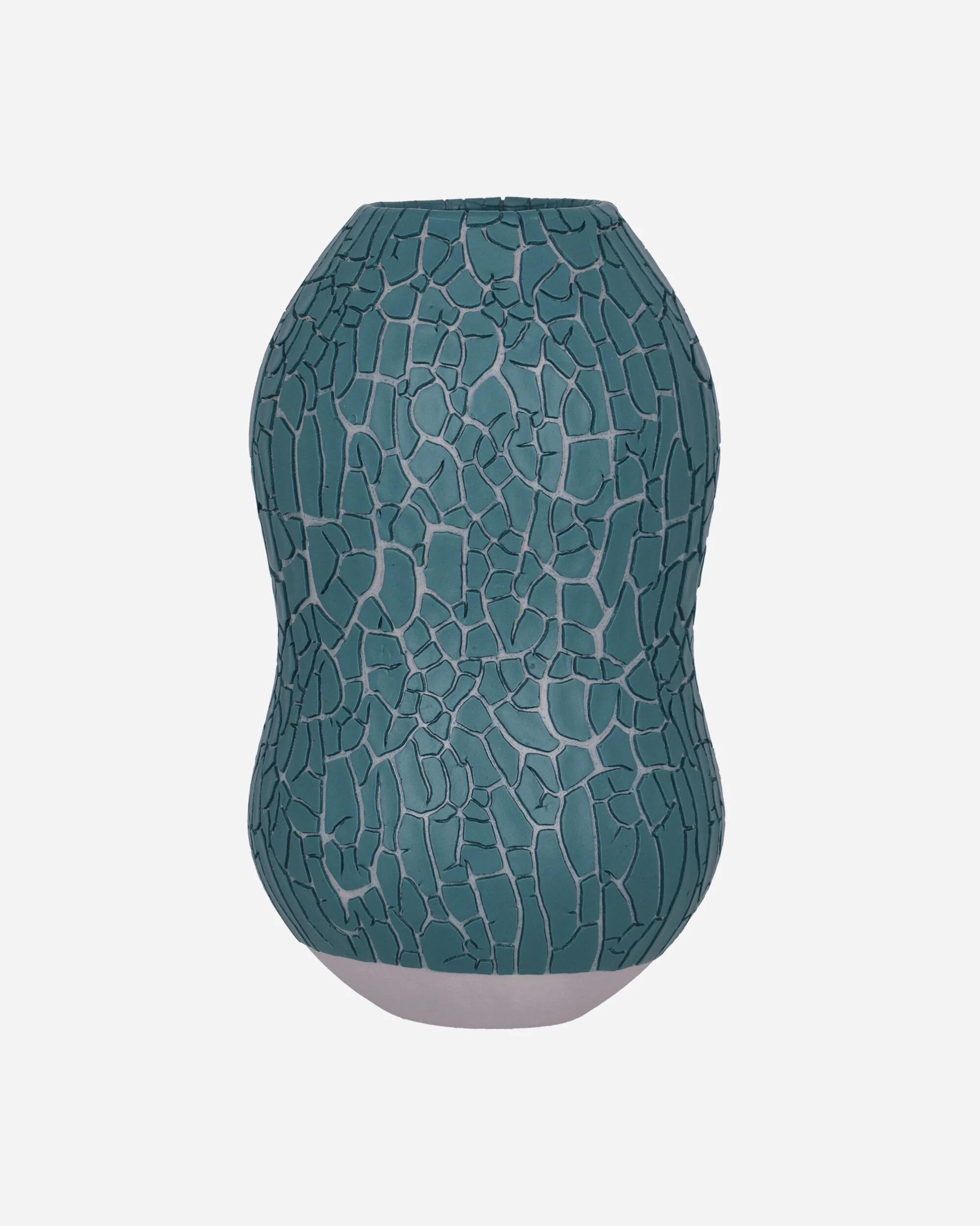 Crackle Vase By Seth Light Blue - Image 2