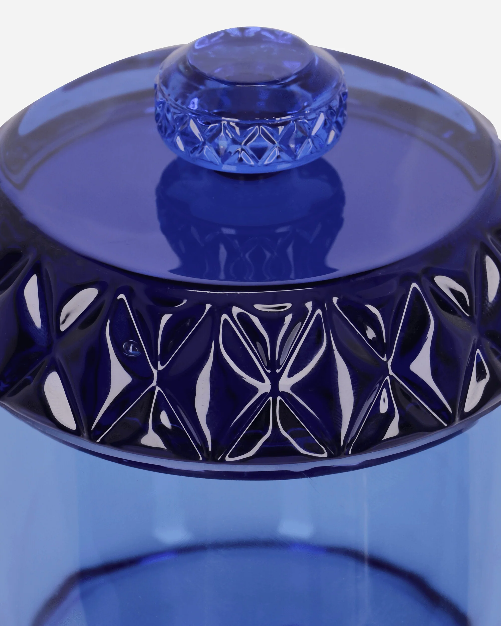 Glass Stash Jar Blue - Image 6