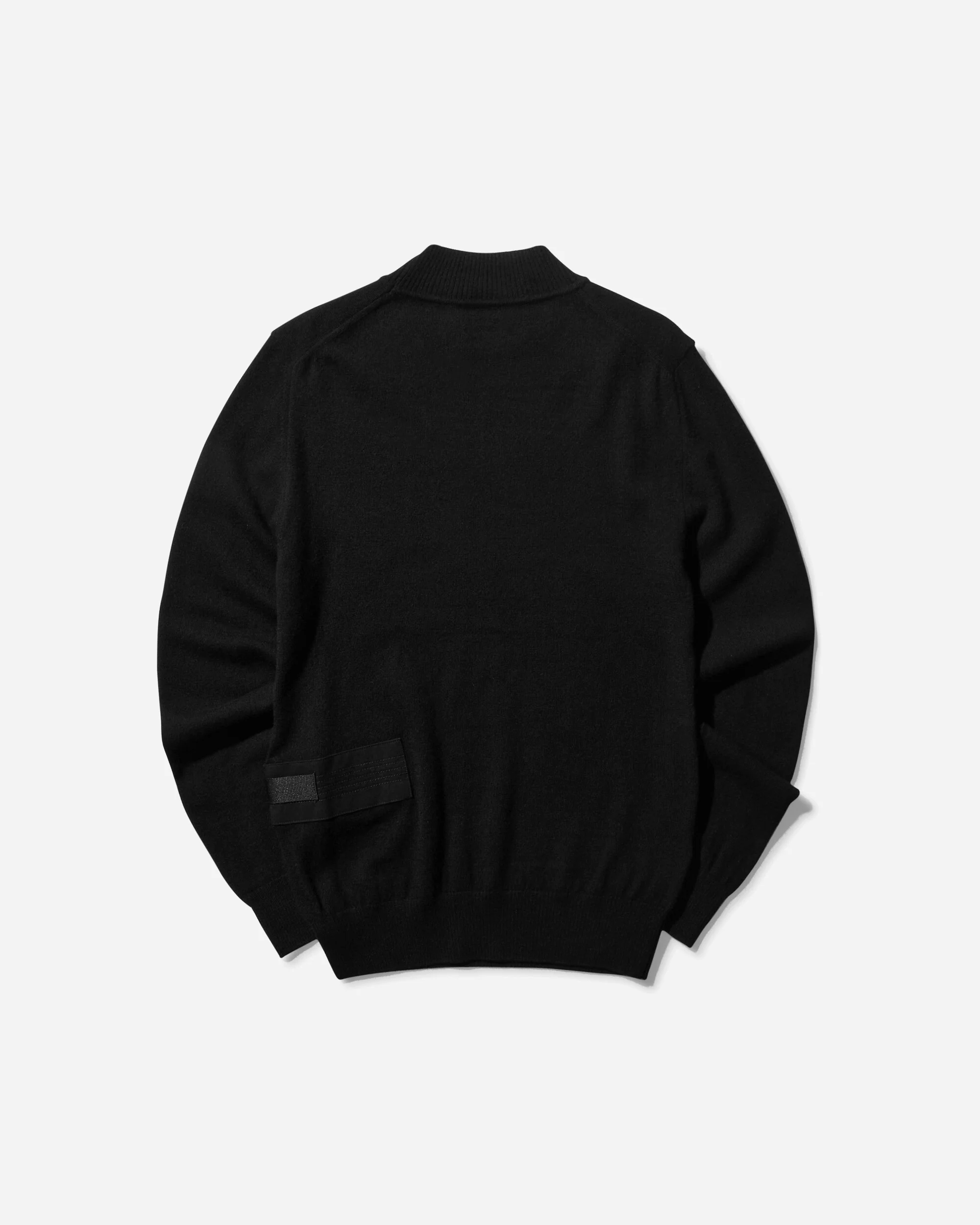 Women's Military Turtleneck Sweater with Gloves Black - Image 2