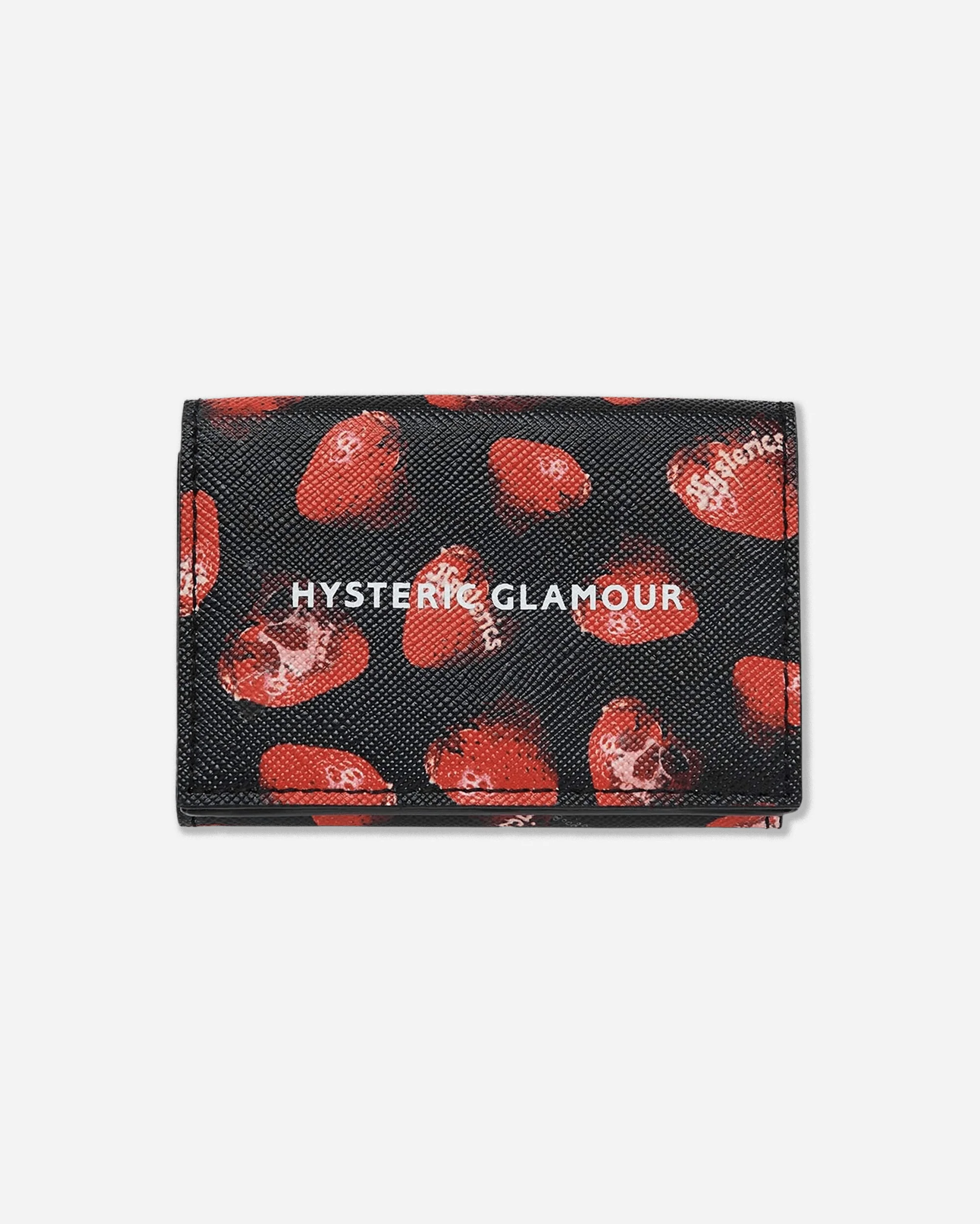 Skull Berry Tri-Fold Wallet Black - Image 2