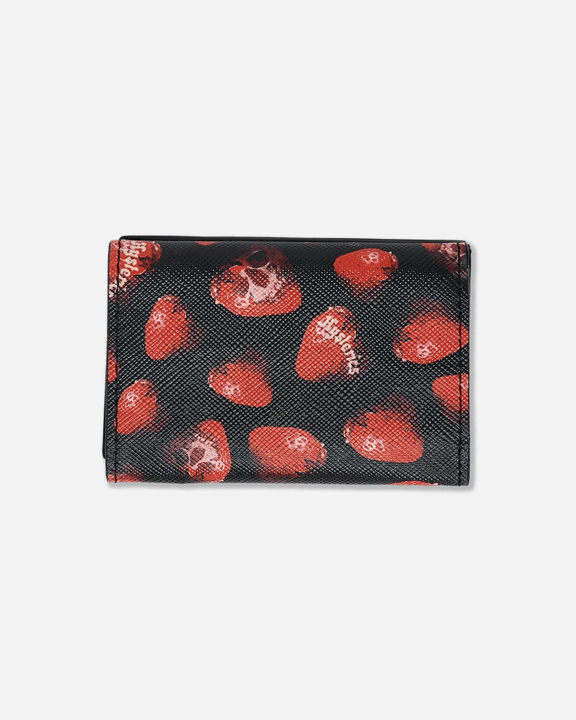 Skull Berry Tri-Fold Wallet Black - Image 4