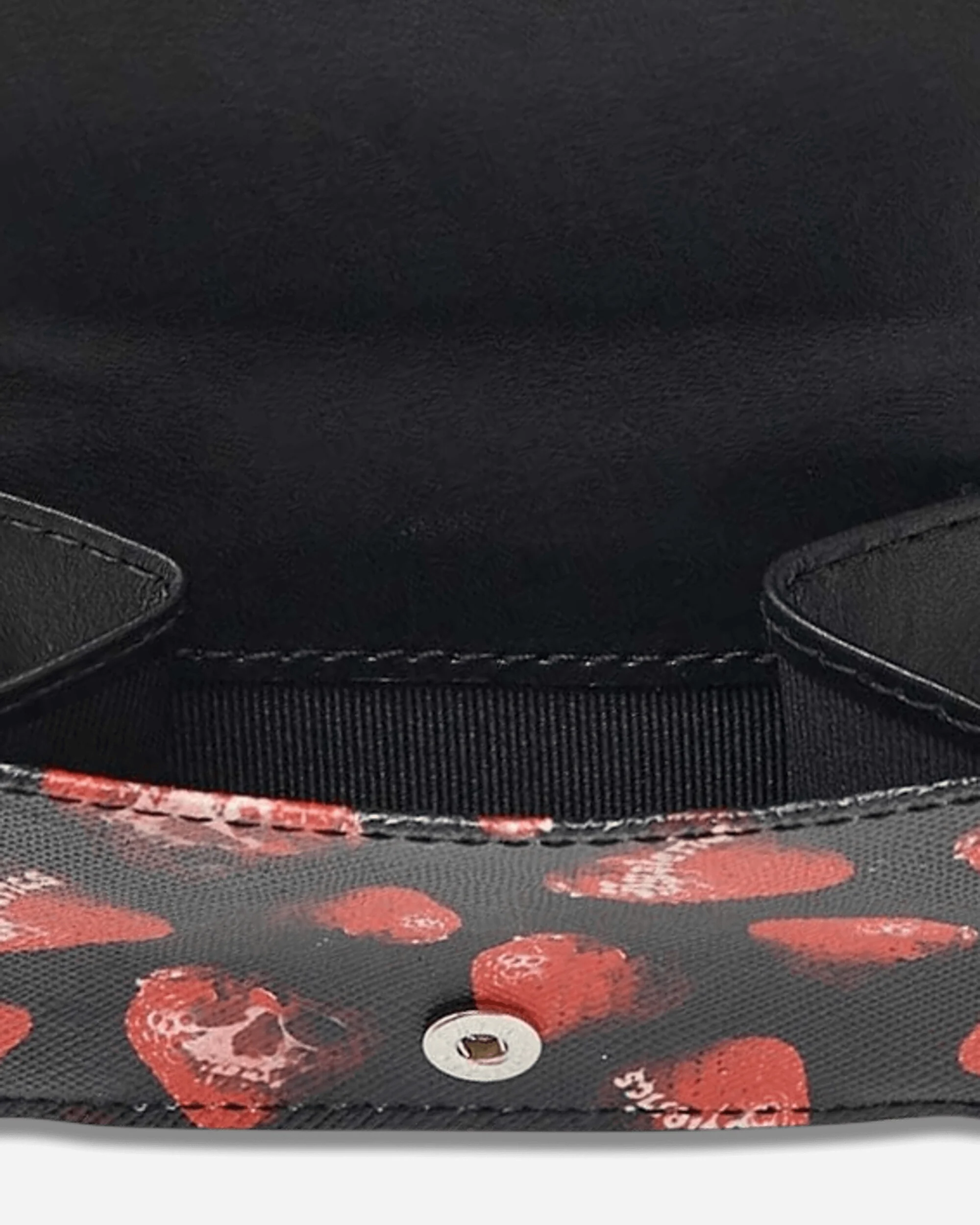 Skull Berry Tri-Fold Wallet Black - Image 5