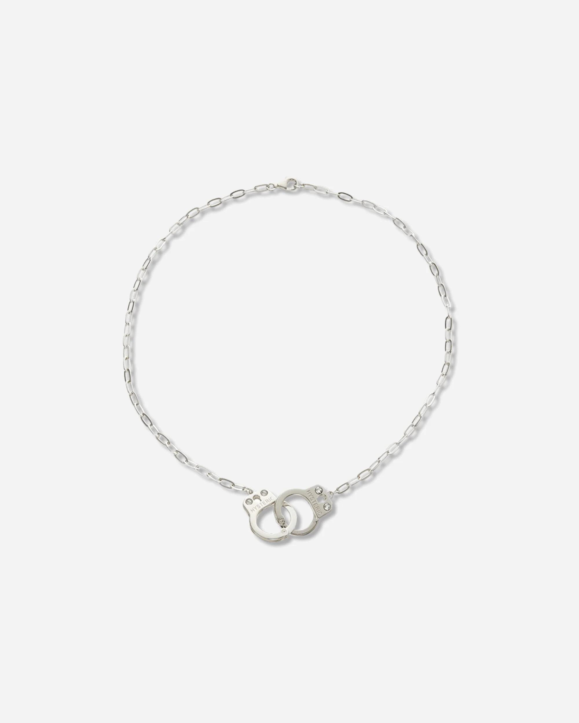 Handcuffs Necklace Silver - Image 2