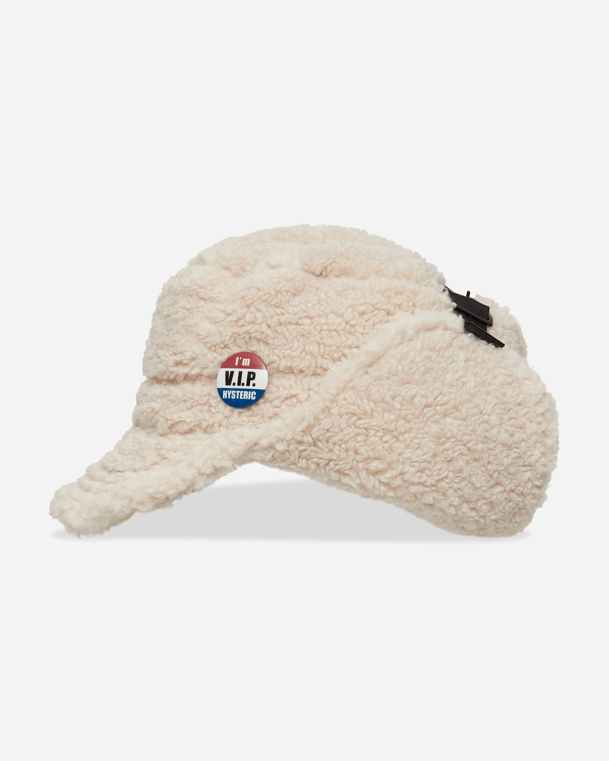 I’m V.I.P. Hysteric Boa Flight Cap White - Image 3