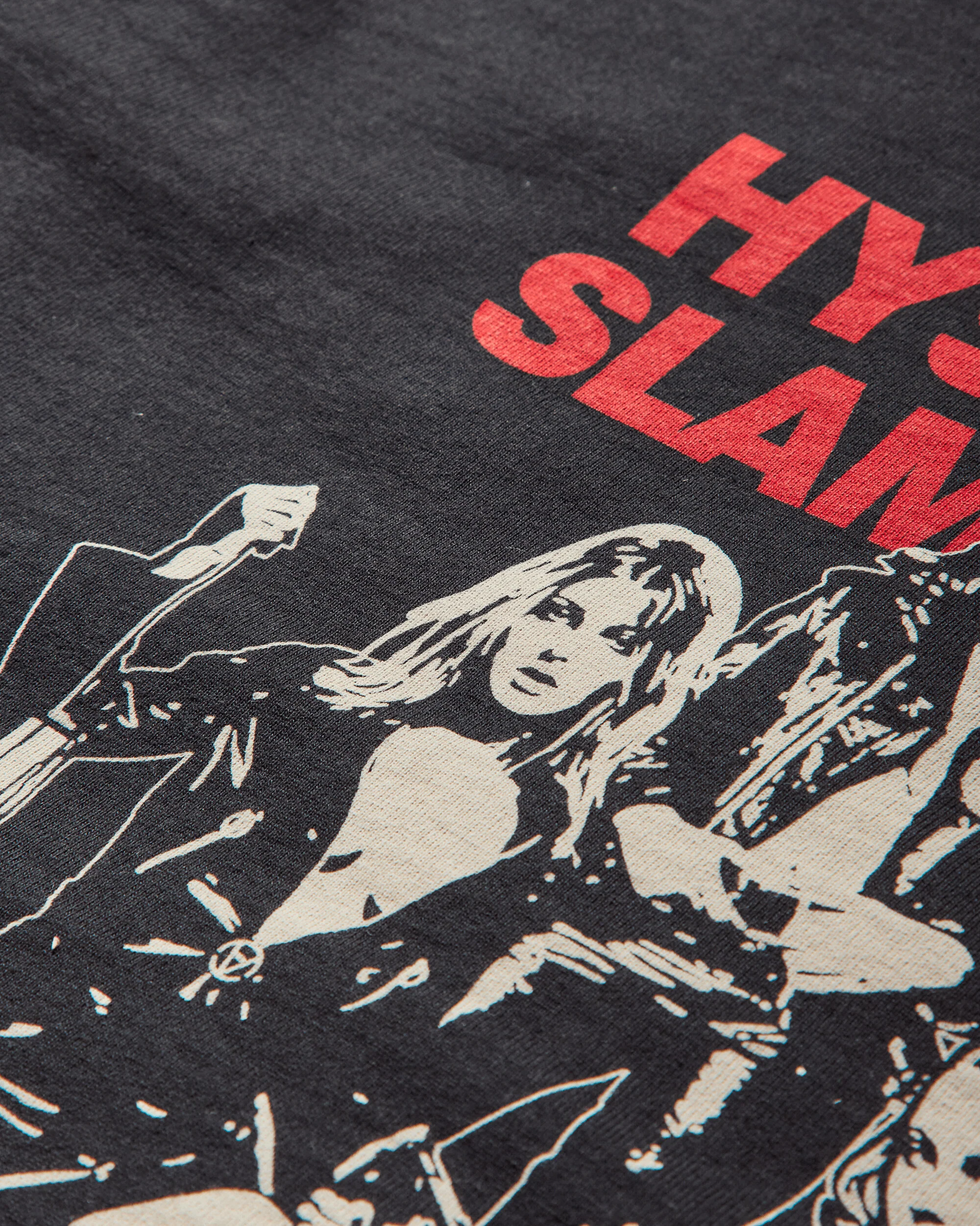 Slam Jam Hysteric Angels Zip Up Hoodie Black - Image 3