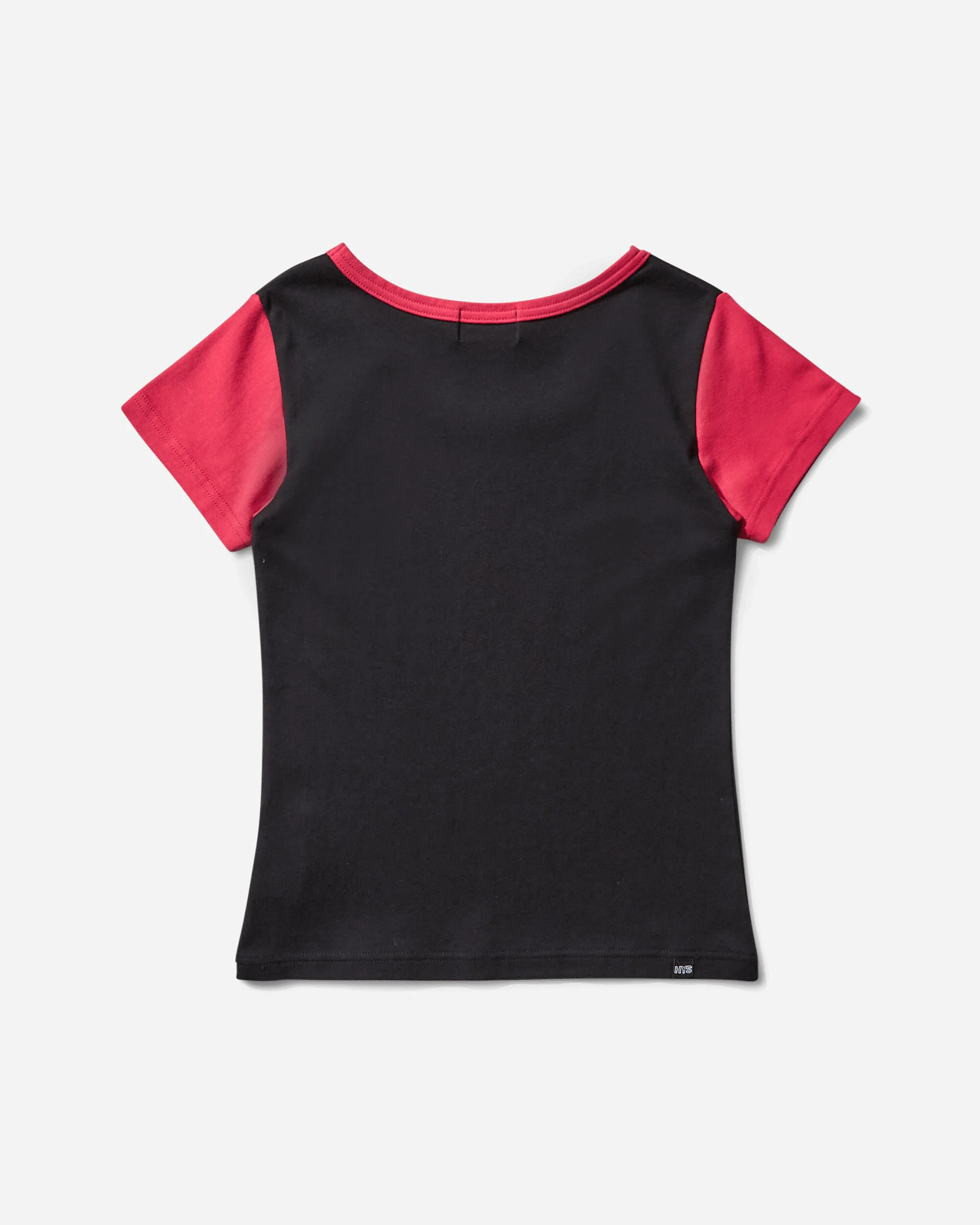 Women's Ema / Lazy Mushroom Tiny T-Shirt Black - Image 2