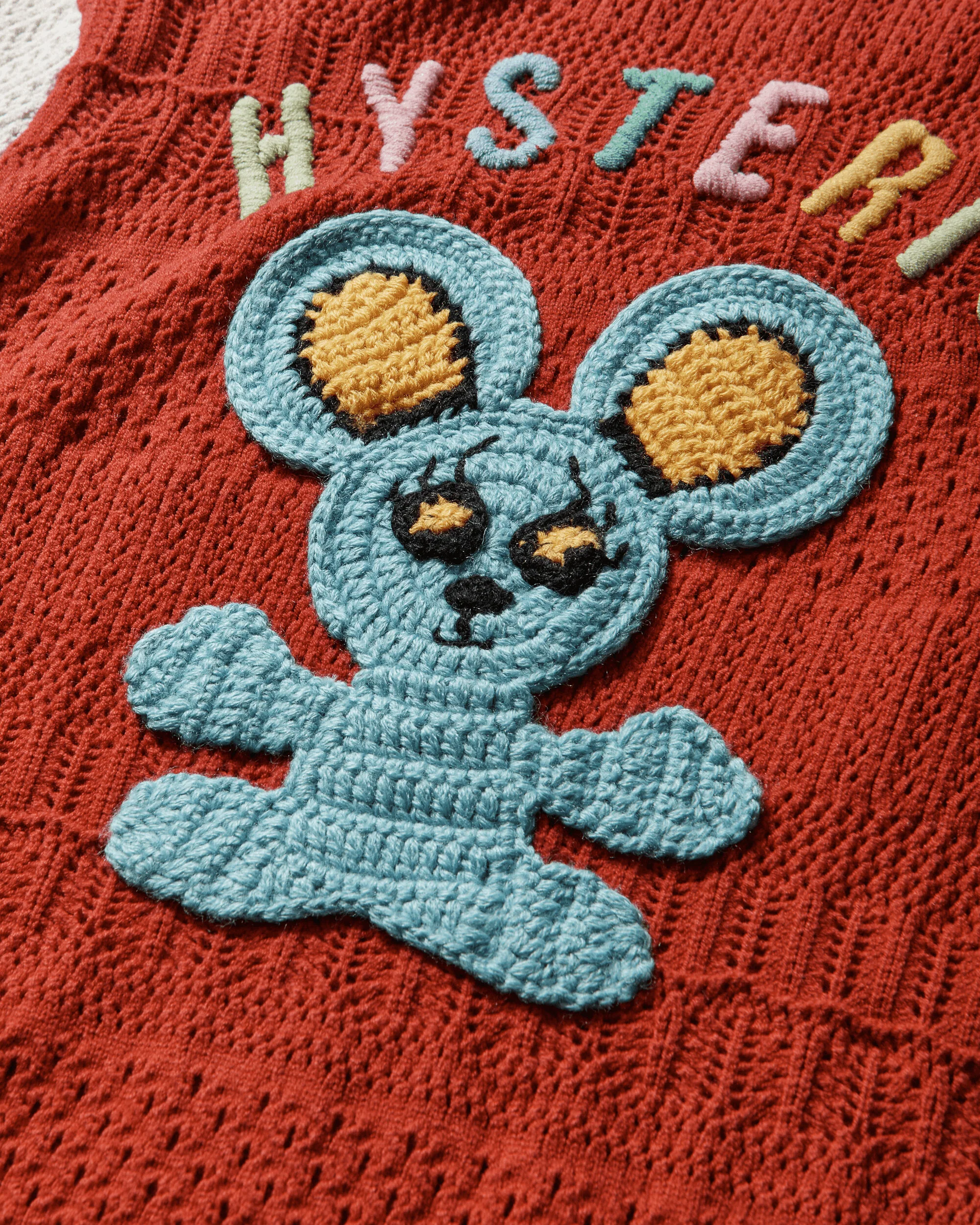 Women's Mouse Patch Jumper Multicolor - Image 3