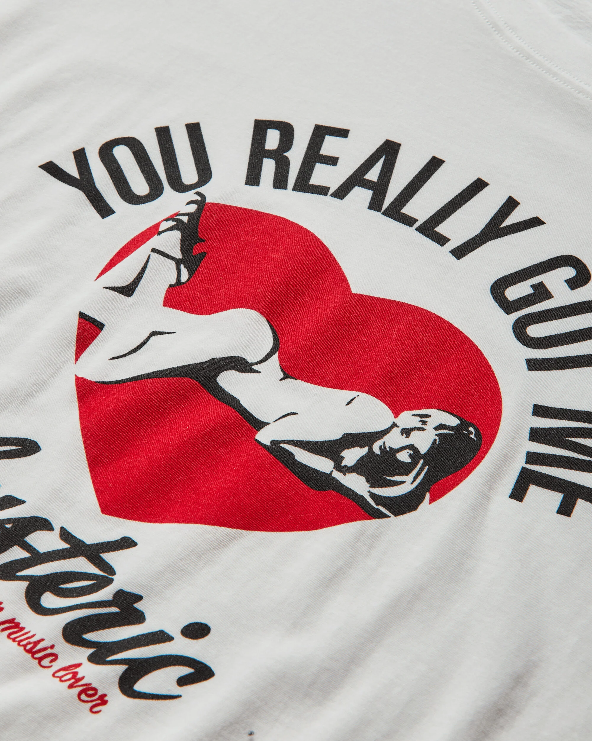 Women's Music Lover T-Shirt White - Image 4