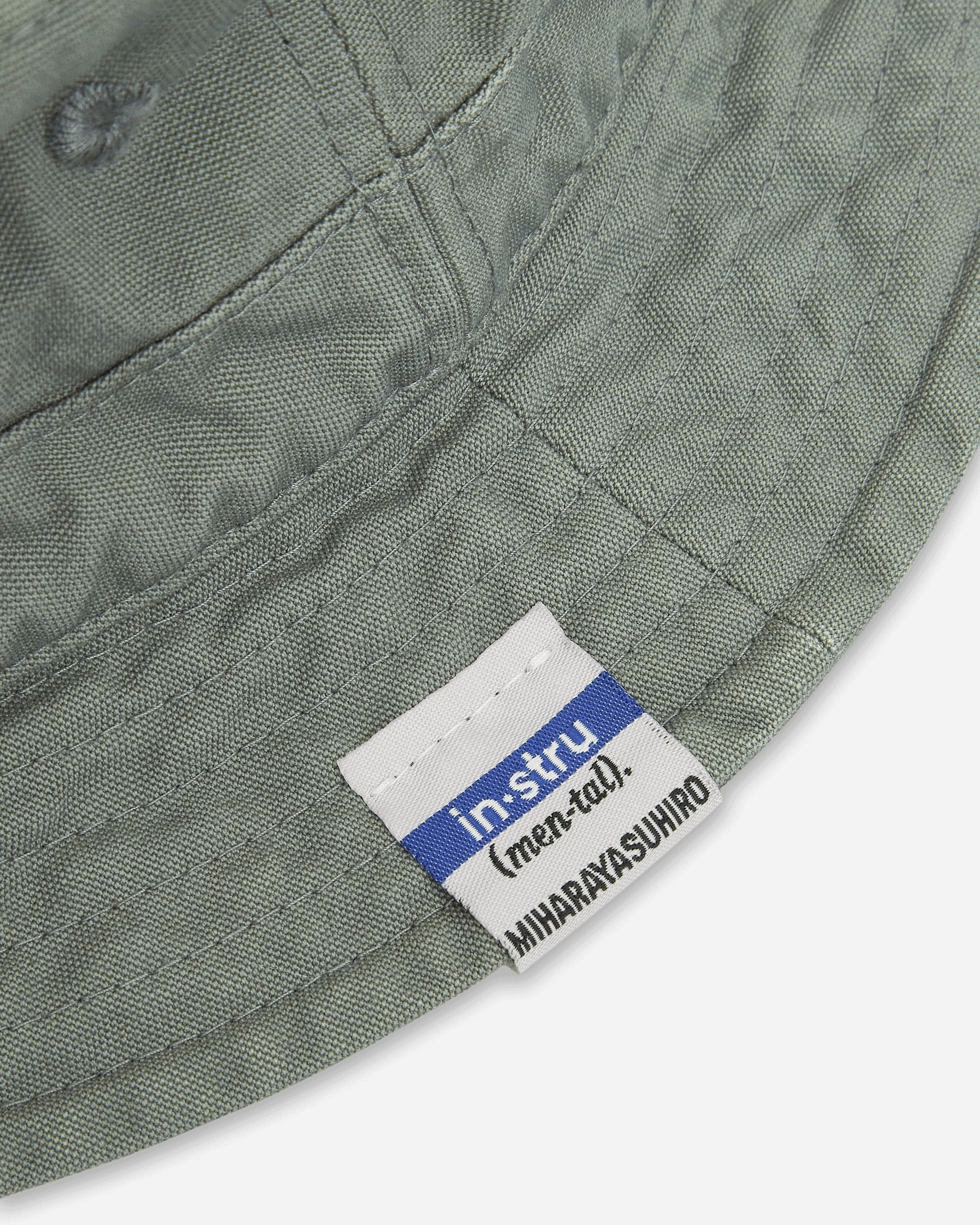 Cotton Bucket Hat Green - Image 6