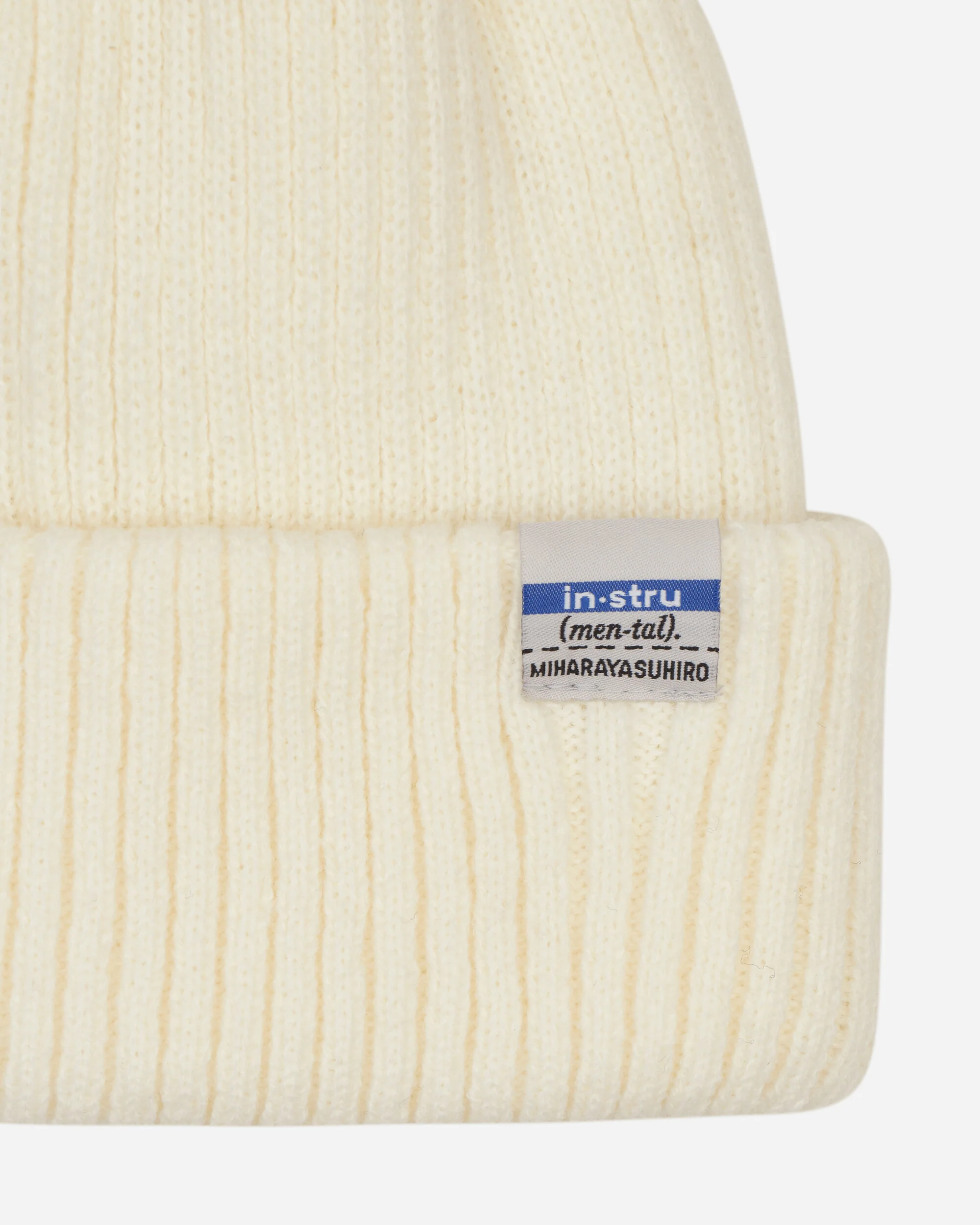 Knit Beanie White - Image 5
