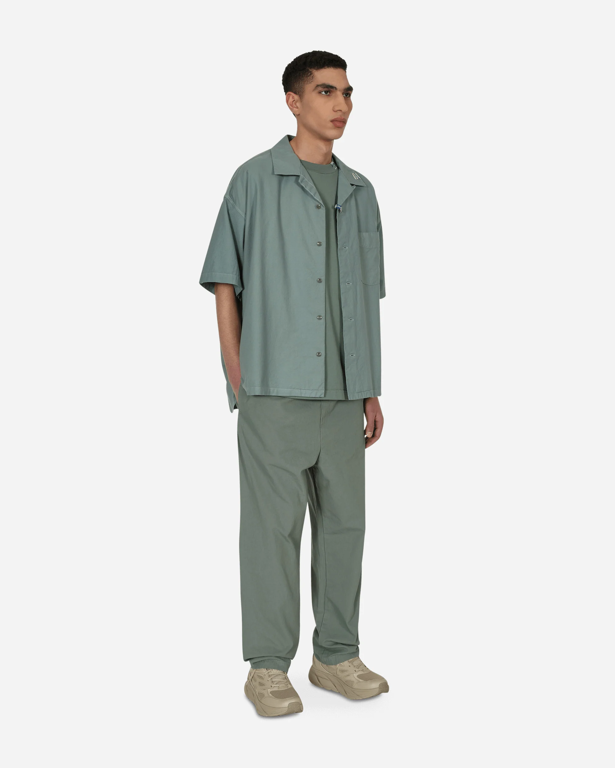 No Side Seam Long Pants Green - Image 4