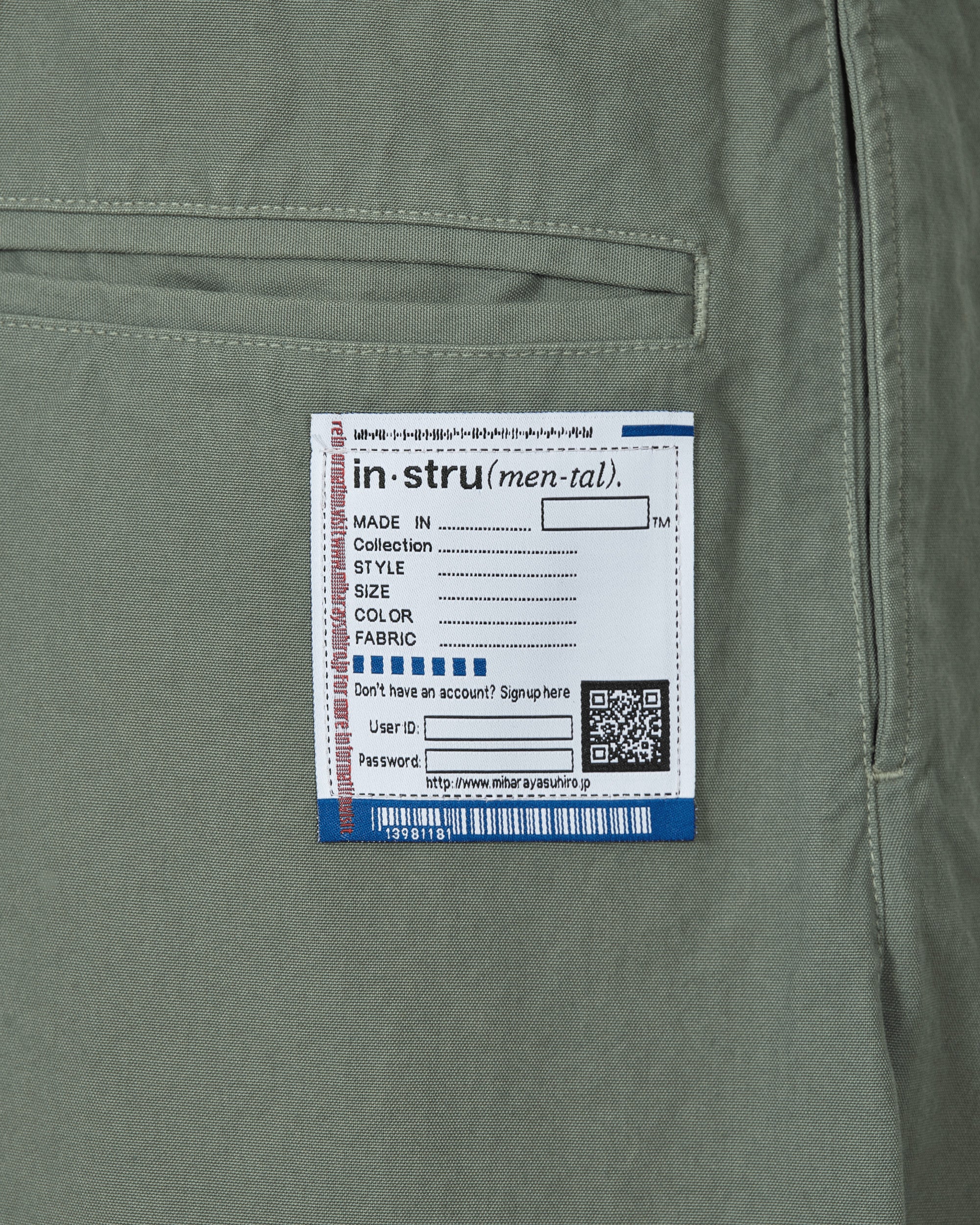 No Side Seam Long Pants Green - Image 5