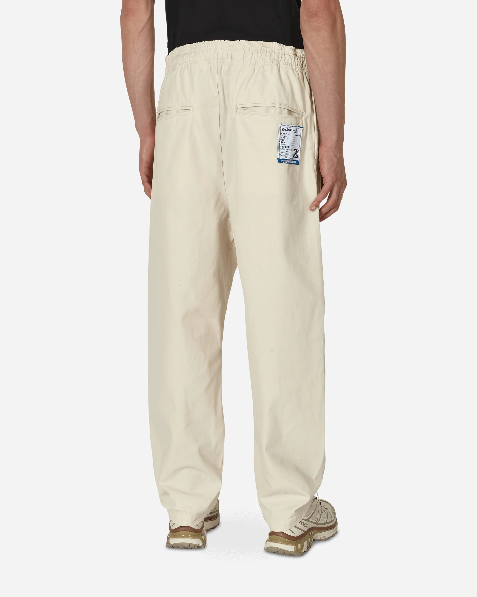 No Side Seam Long Pants White - Image 3