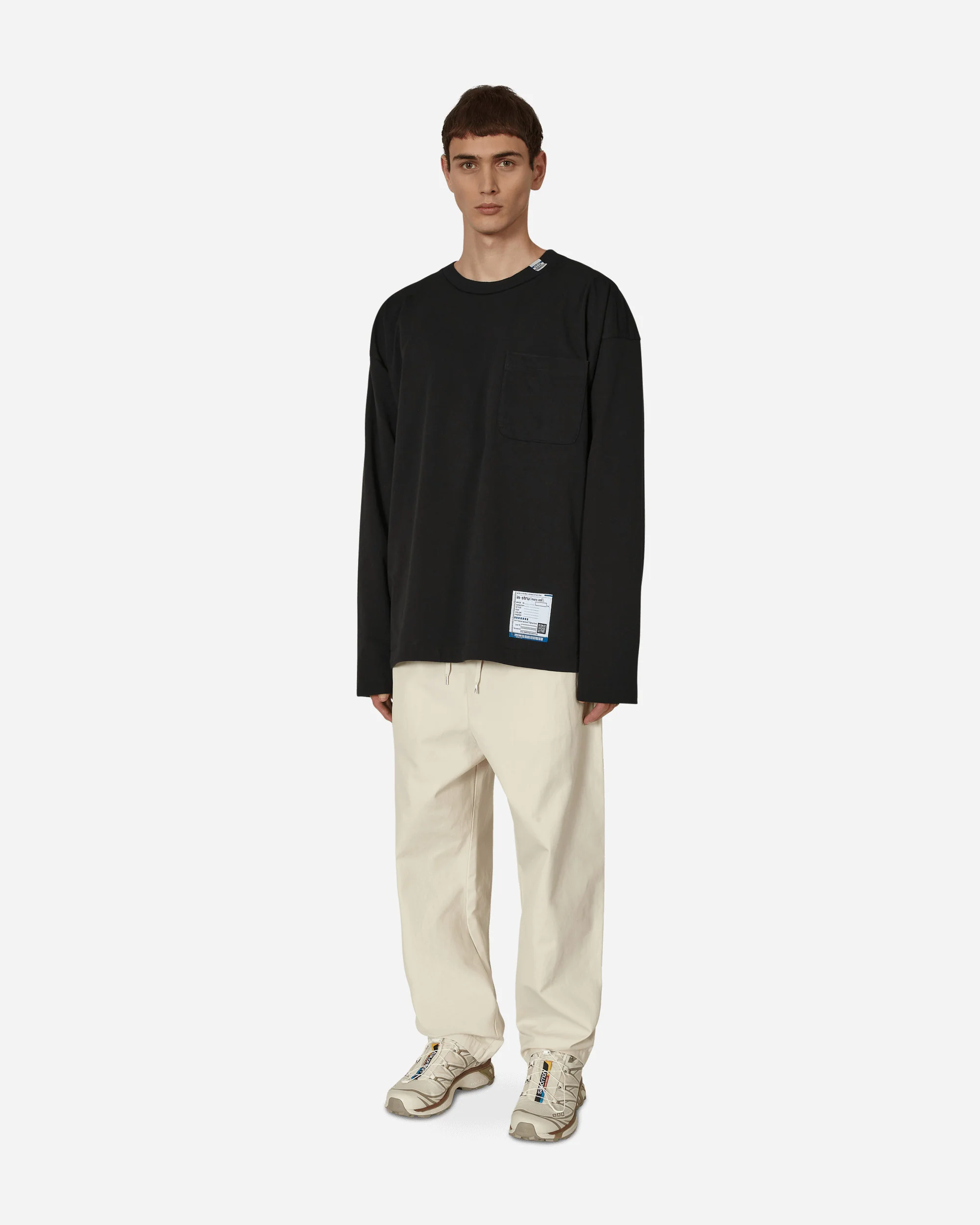 No Side Seam Long Pants White - Image 4