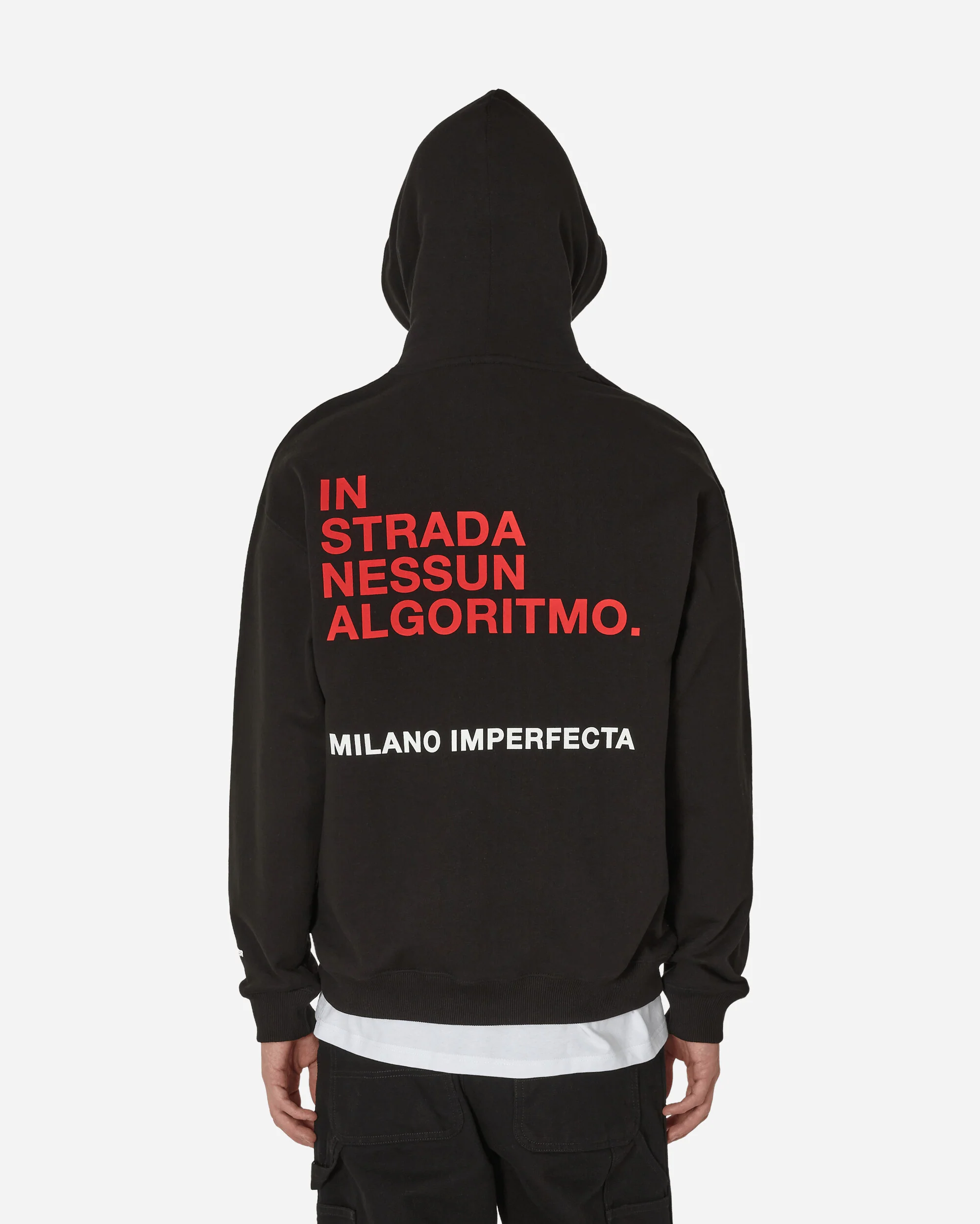DUMBO Milano Imperfecta Hooded Sweatshirts Black - Image 3