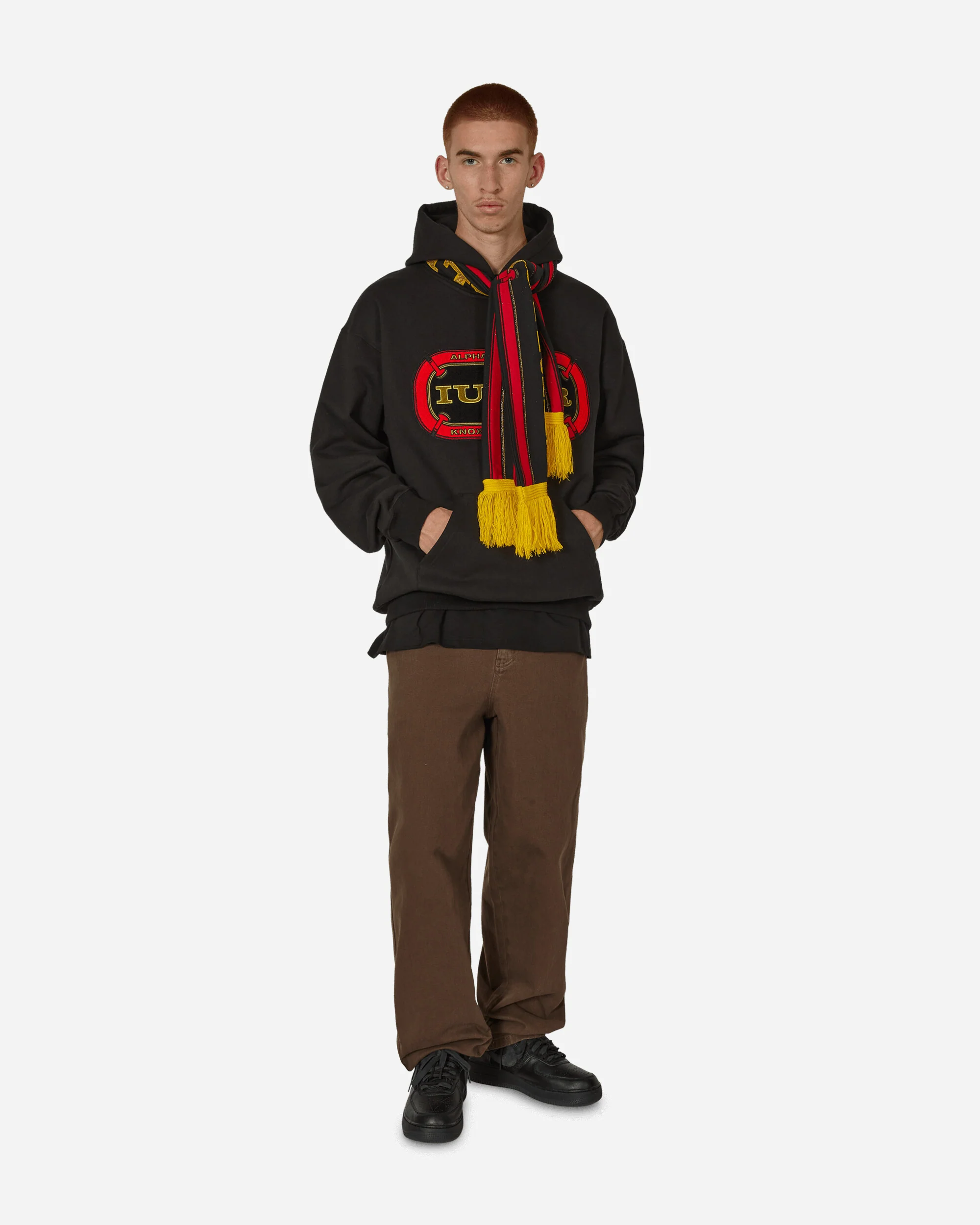 Alpha Industries Mat Hoodie Black - Image 4