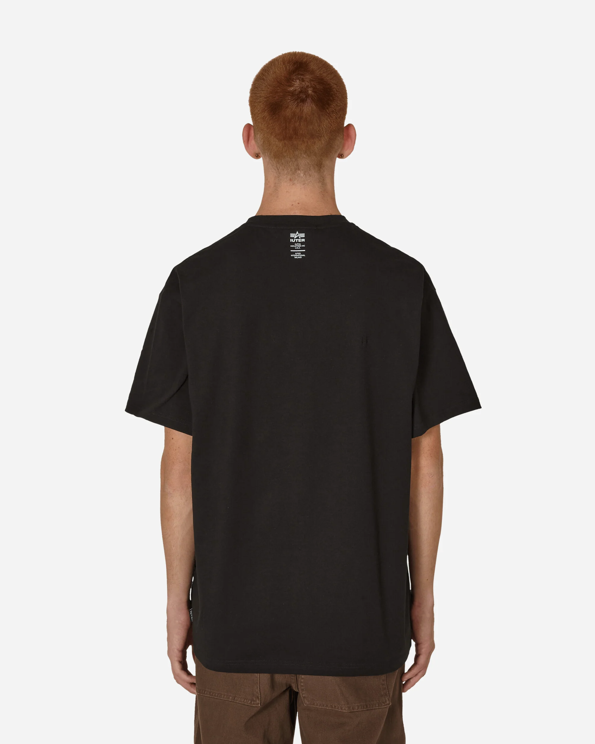 Alpha Industries Mat T-Shirt Black - Image 3
