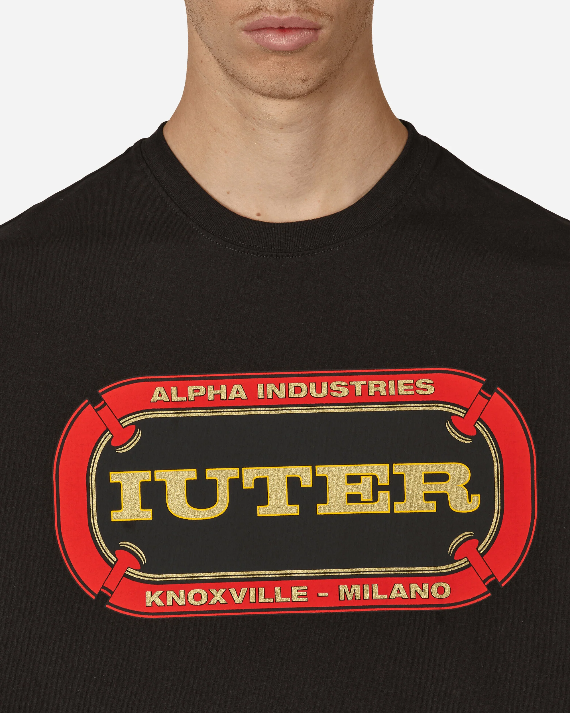 Alpha Industries Mat T-Shirt Black - Image 5