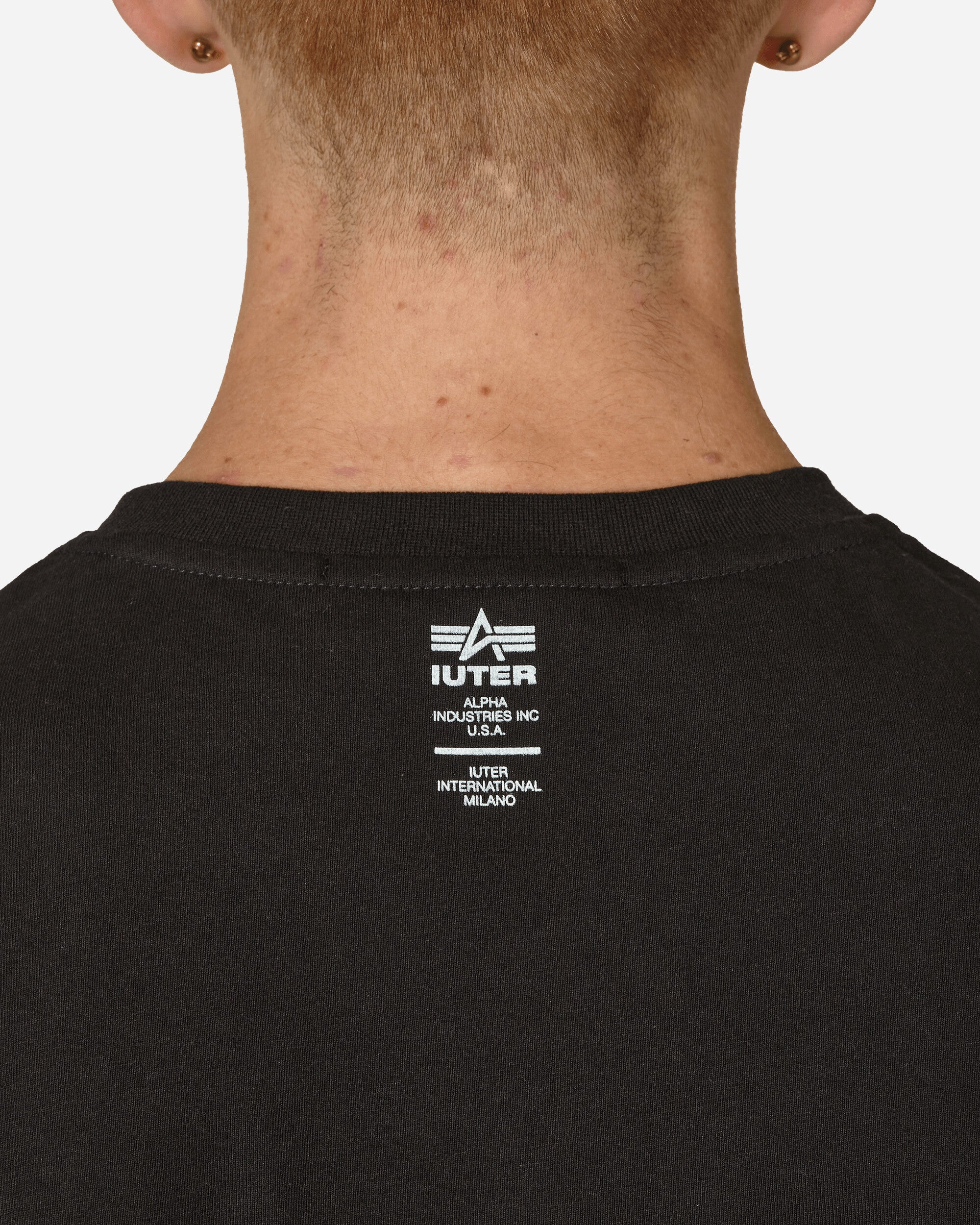 Alpha Industries Mat T-Shirt Black - Image 6