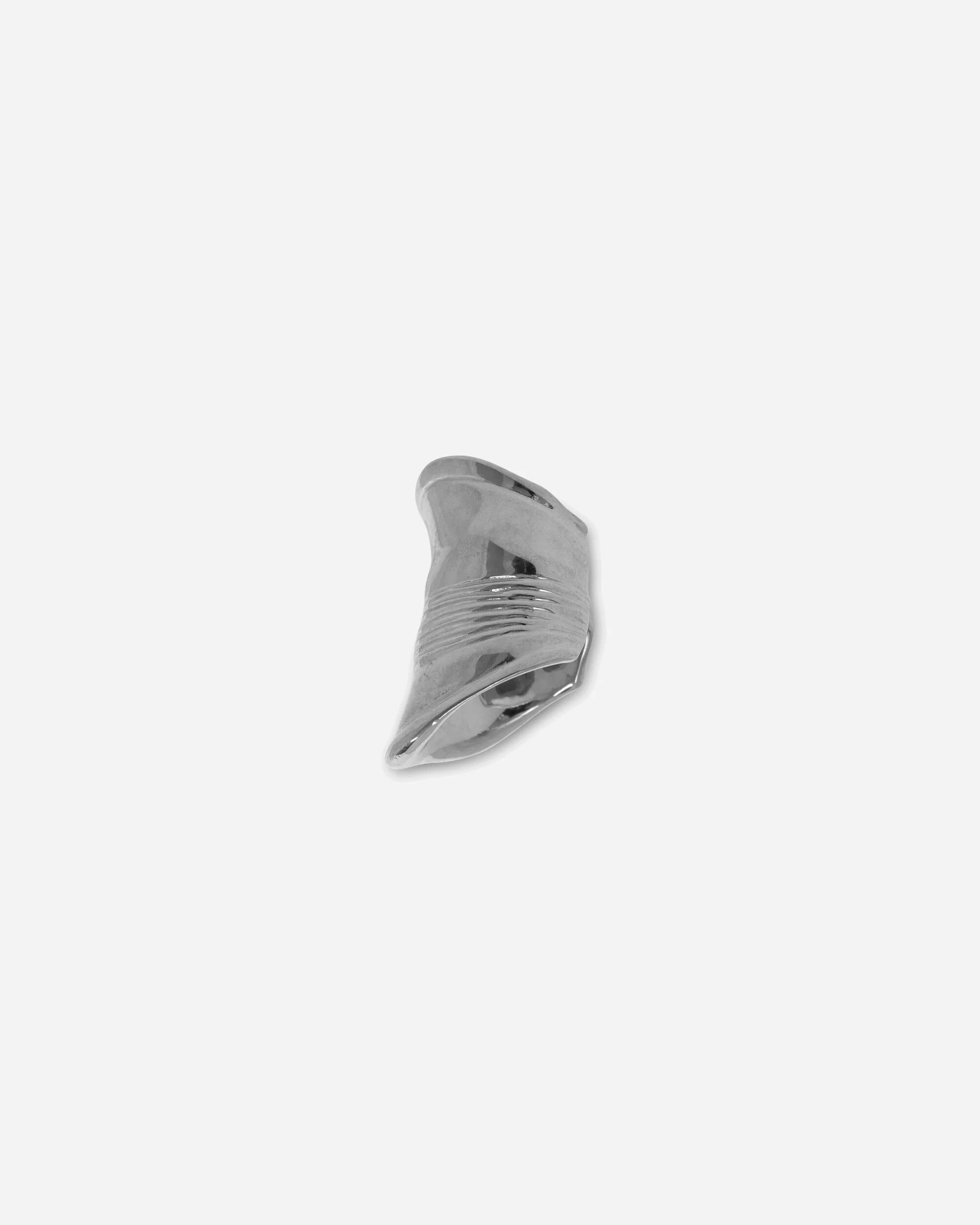 Crushed Can Ring Silver - Image 5