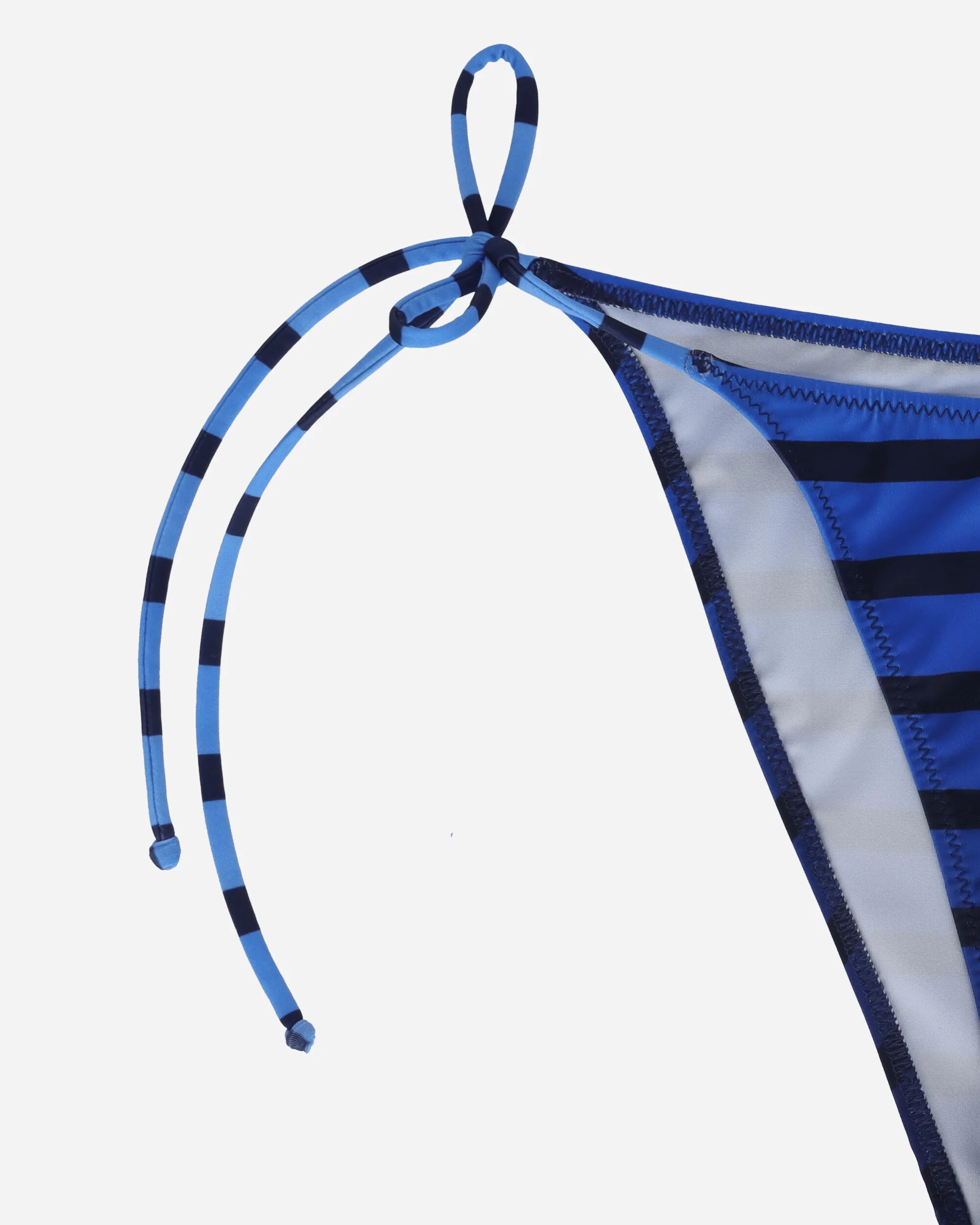 Women's Marinière Gradient Bikini Bottom Black / Navy / Light Blue - Image 4